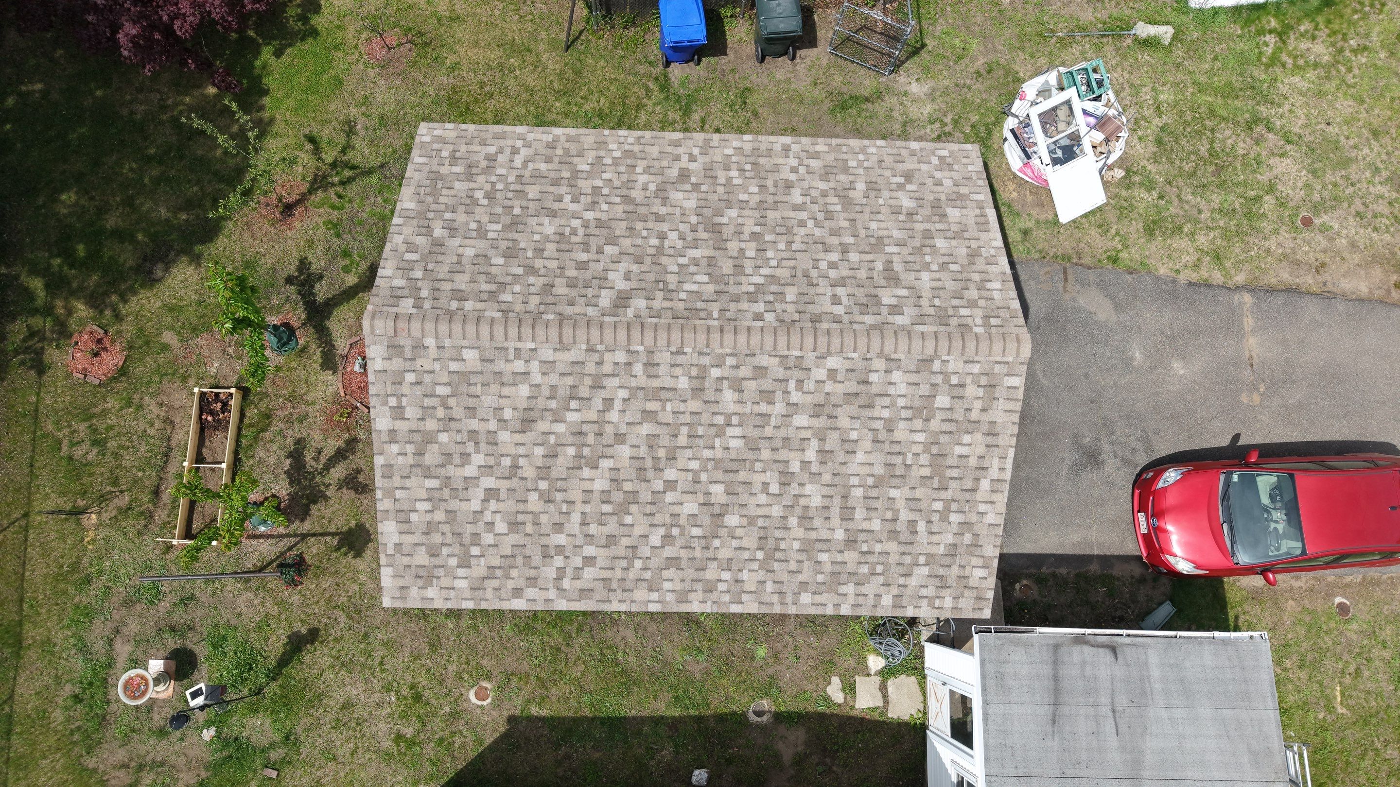 Full Roof Replacement in Springfield, MA – Owens Corning Duration, Sand Castle by JOHNNYS PRO