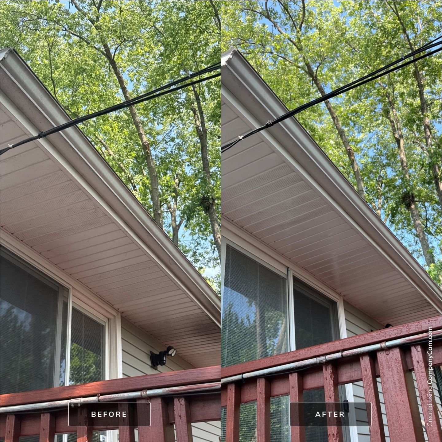 Project in Wauconda by Simmons Power & Soft Washing