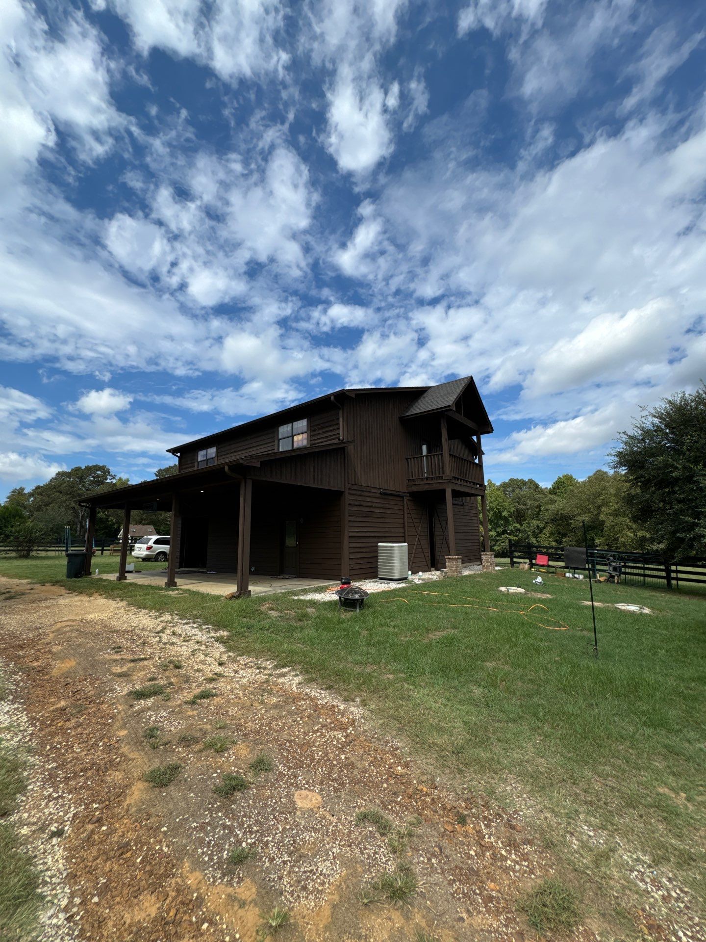 Exterior Staining Project - Flint, Texas by Quality Coats Painting