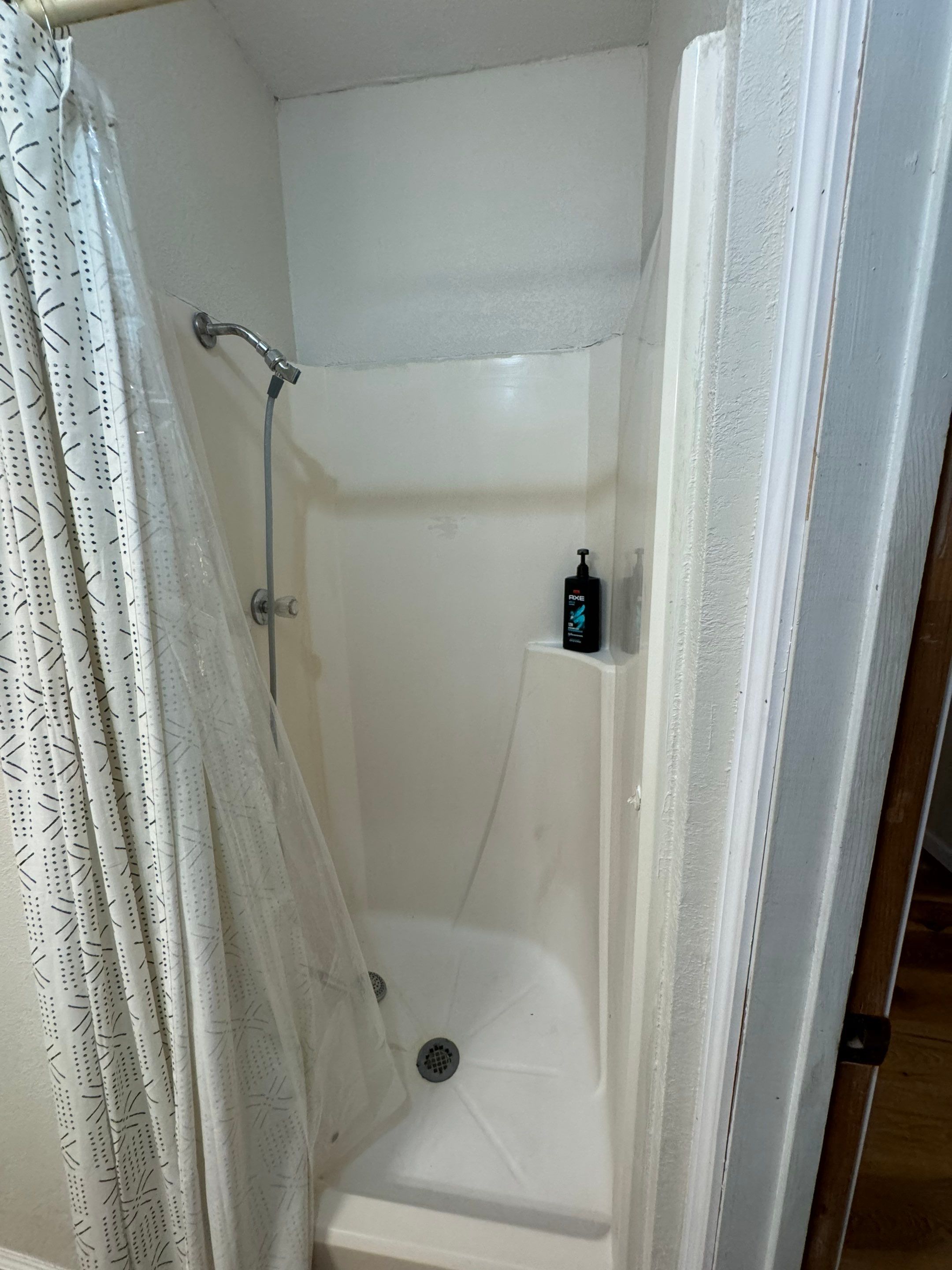 Remodeled and expanded Shower by TXN Remodeling n Construction