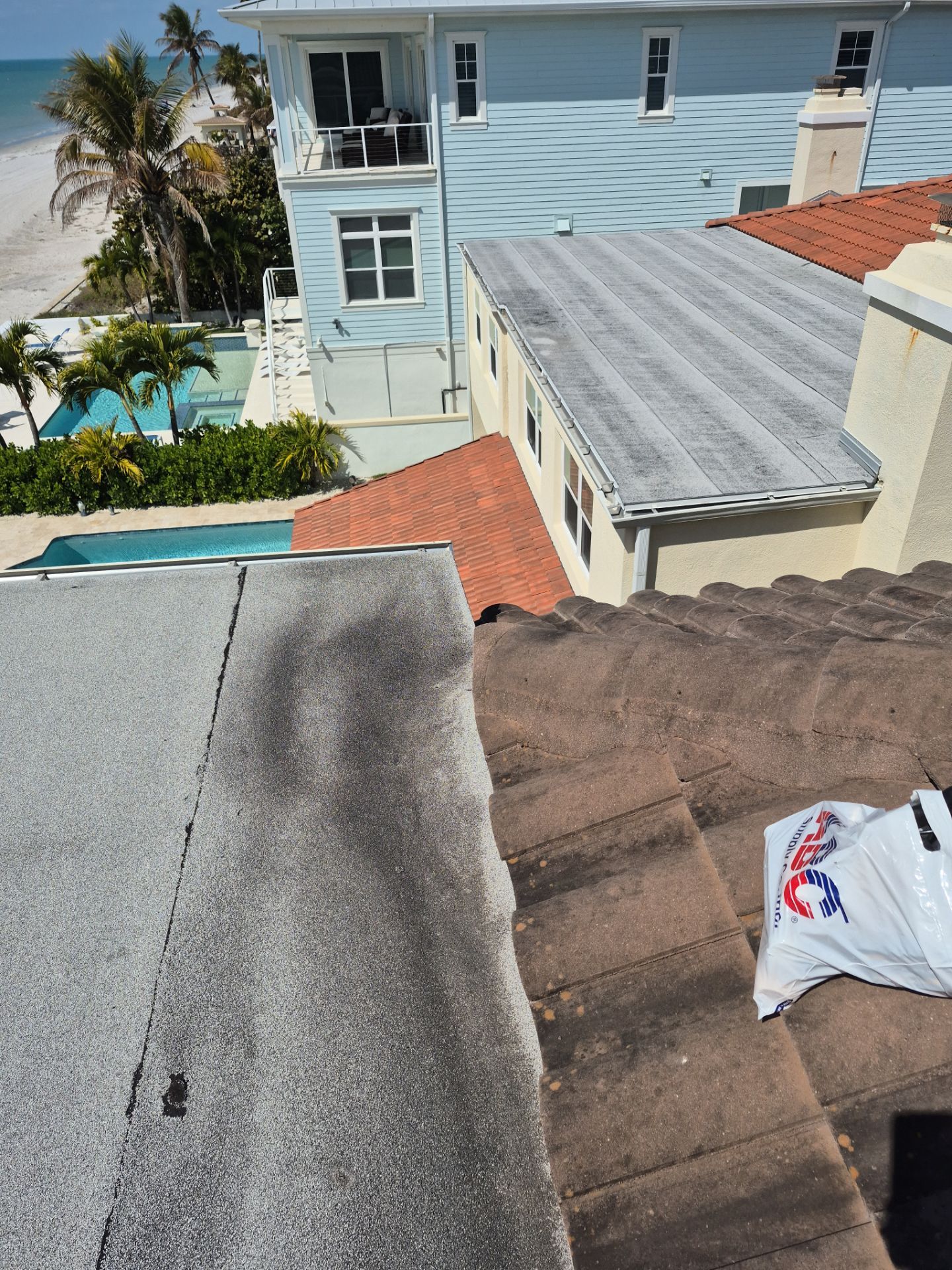 Project in Redington Beach 33708 by Mitchell Roofing Company LLC 