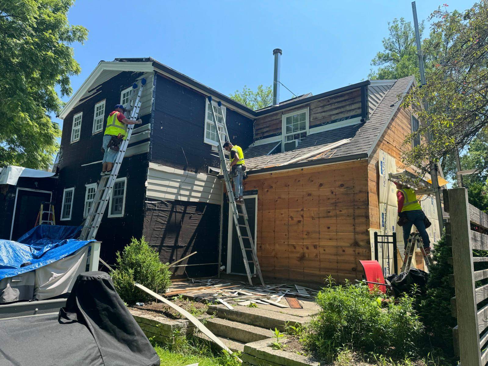 C.M.: Roof and siding by AFC Exteriors