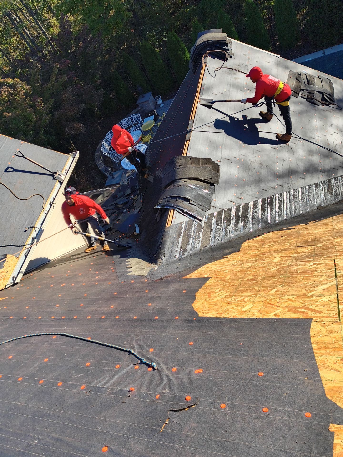 GAF SYSTEM INSTALL WEATHERED WOOD  by Teflon Roofing