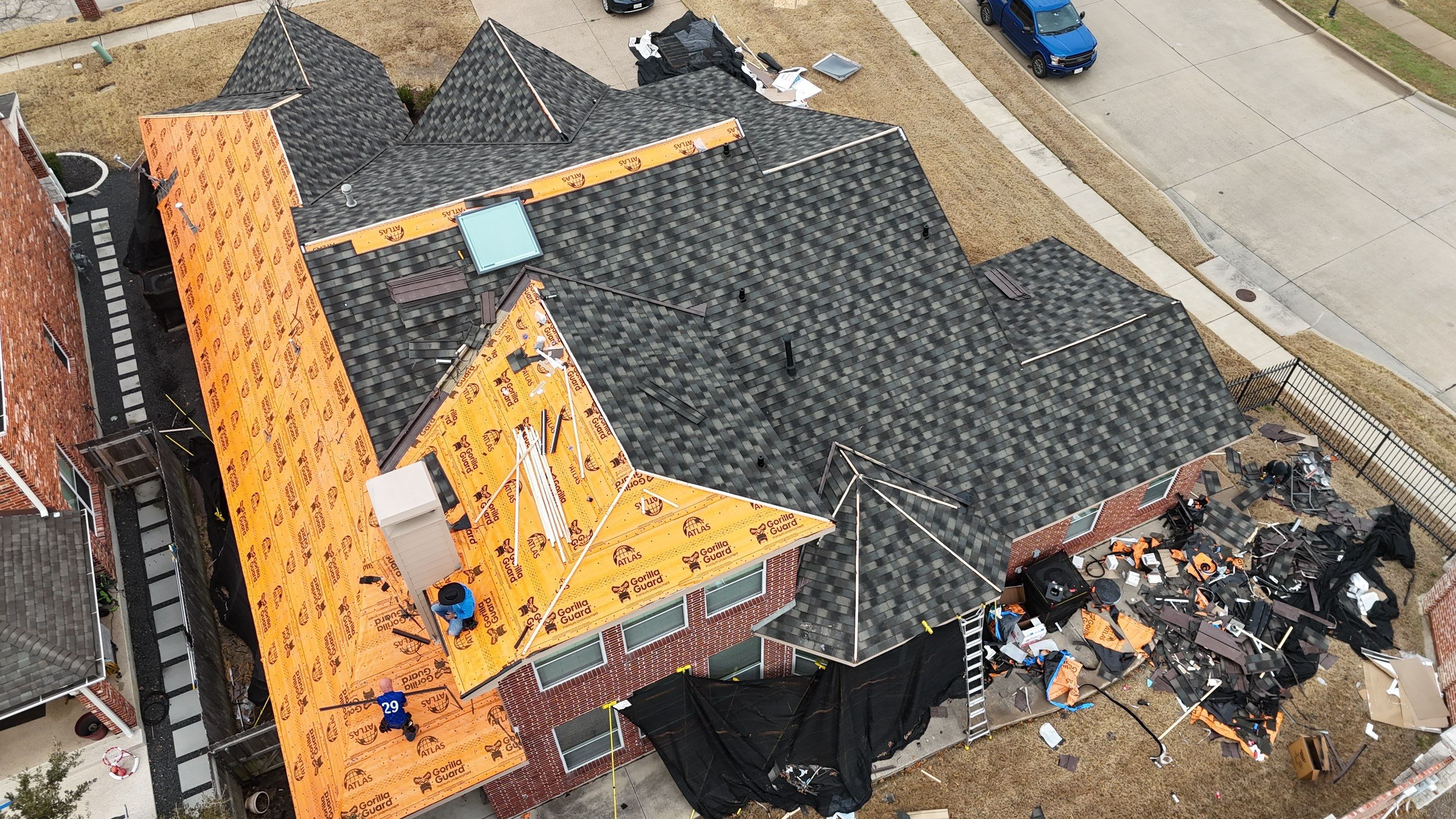 Decra Metal Roof - Shingle XD Stone Coated Roofing Project by First United Roofing & Construction