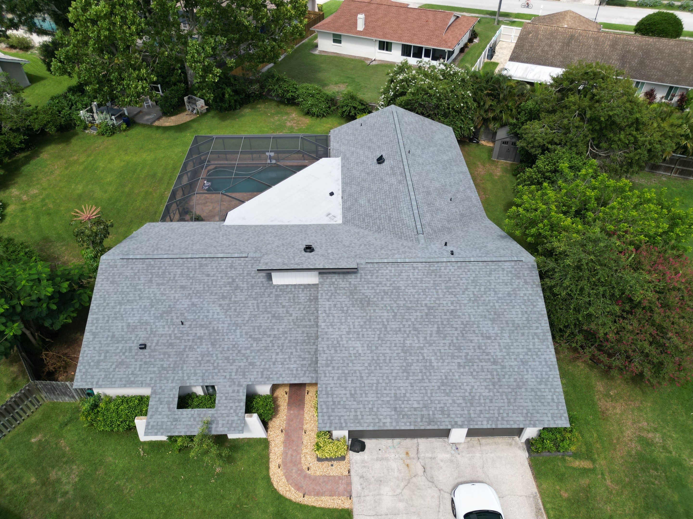 Roof Replacement in Clearwater, FL. by Steadfast Roofing 