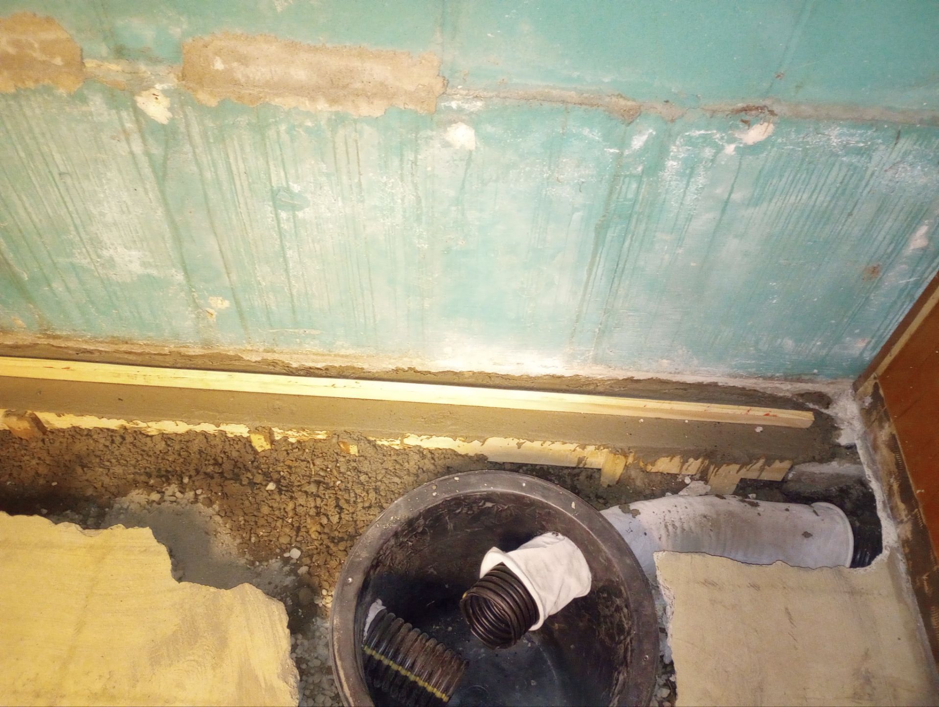 Interior Basement Waterproofing in South MPLS by Waterproofing Northeast