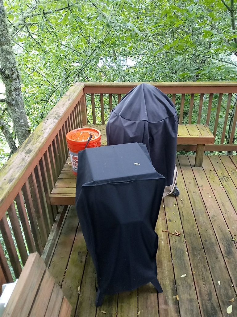 Deck Restoration using Armstrong-Clark Semi-Transparent Cedar 97229 by Paul Schopp