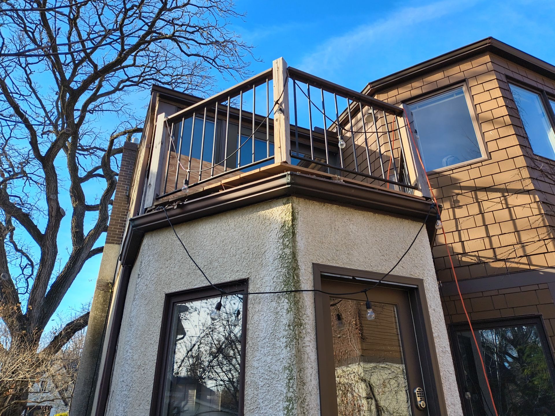 5" Musket Brown Gutter Installation – Edina, MN by Next Level Seamless Gutters / Exteriors Inc.