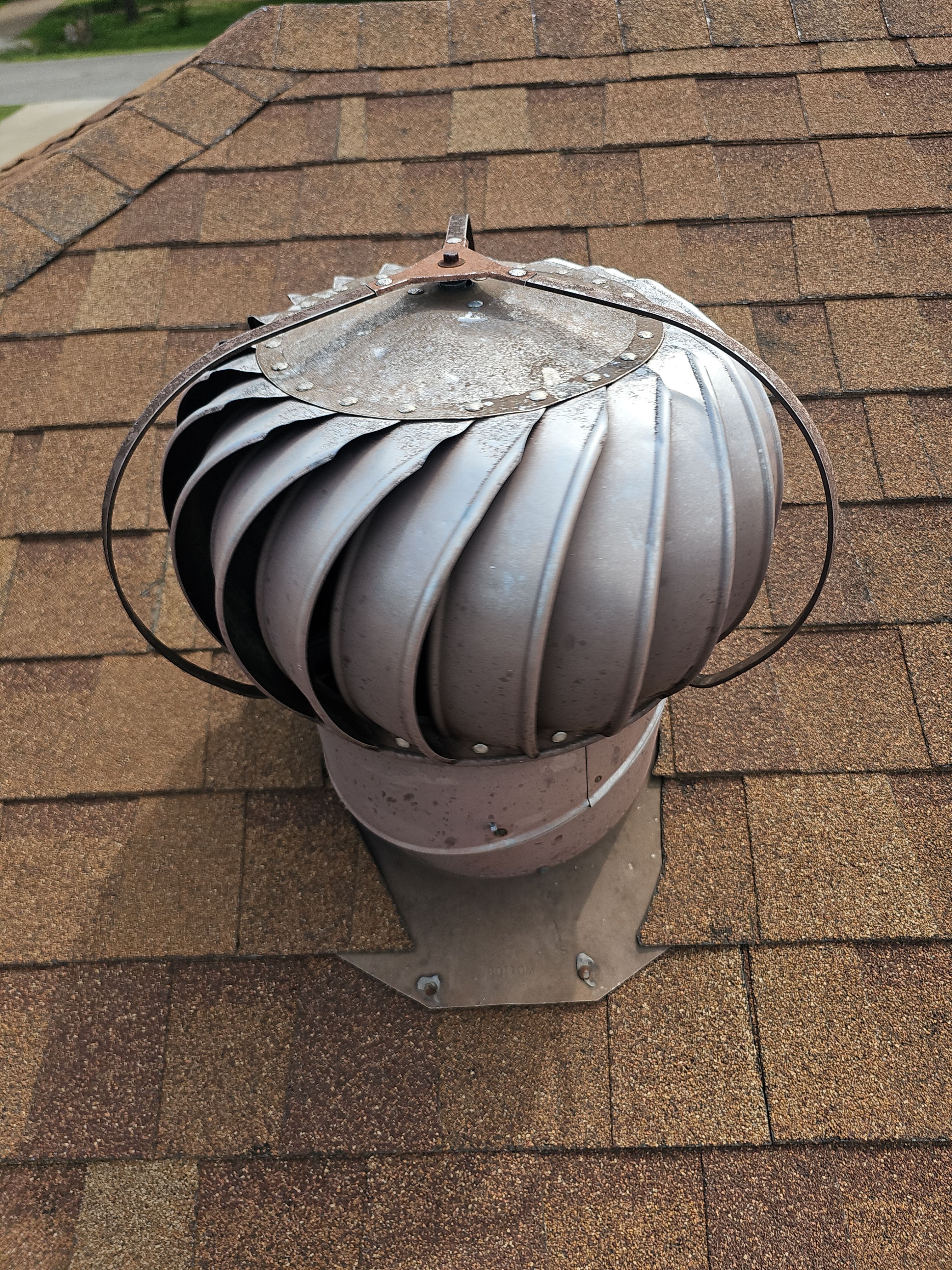 "Full Roof Replacement Due to Hail and Water Damage – Before & After" by road roofing llc