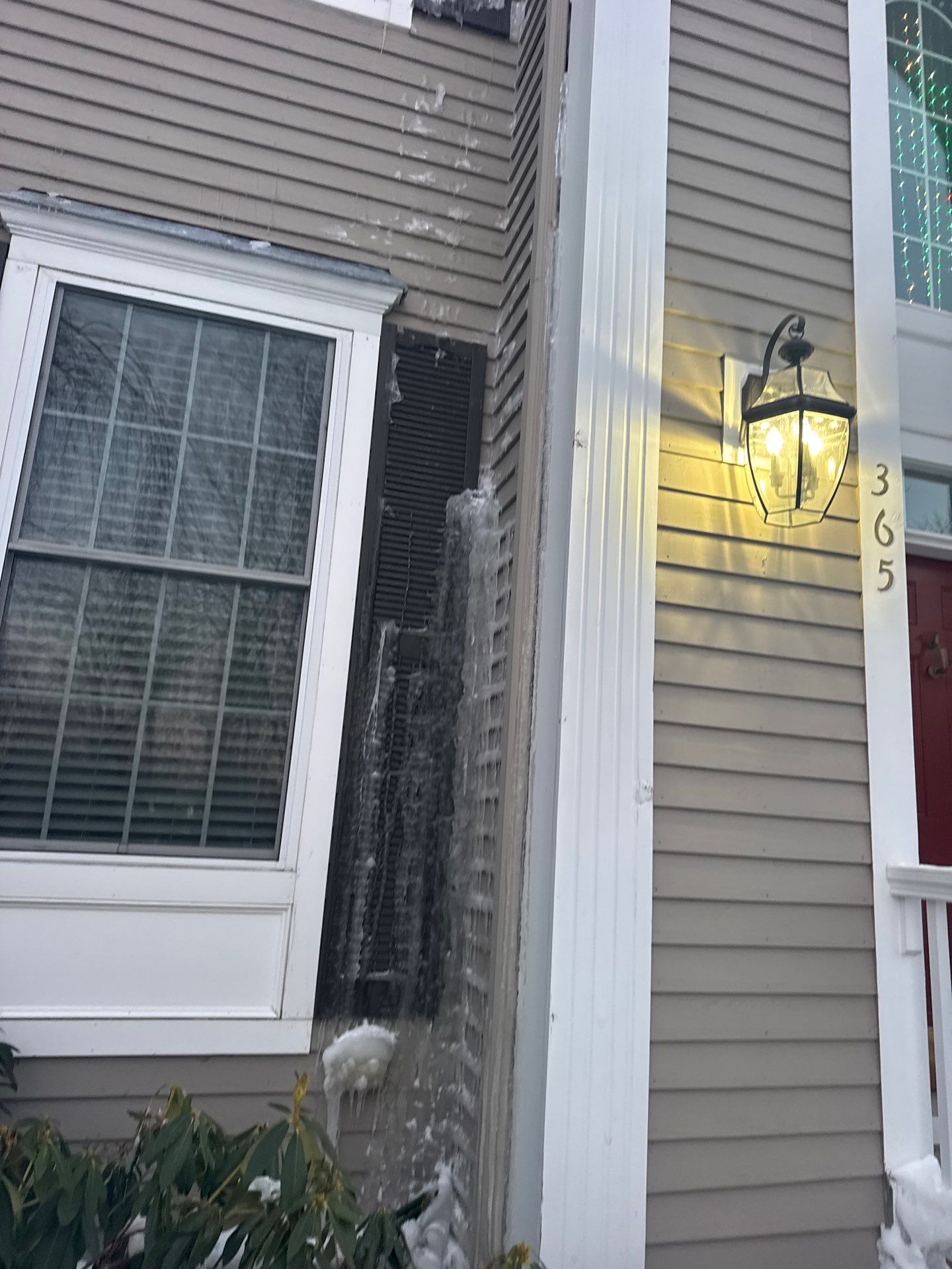 Ice Dam Removal Project in North Andover by Mighty Dog Roofing of Greater Middlesex County