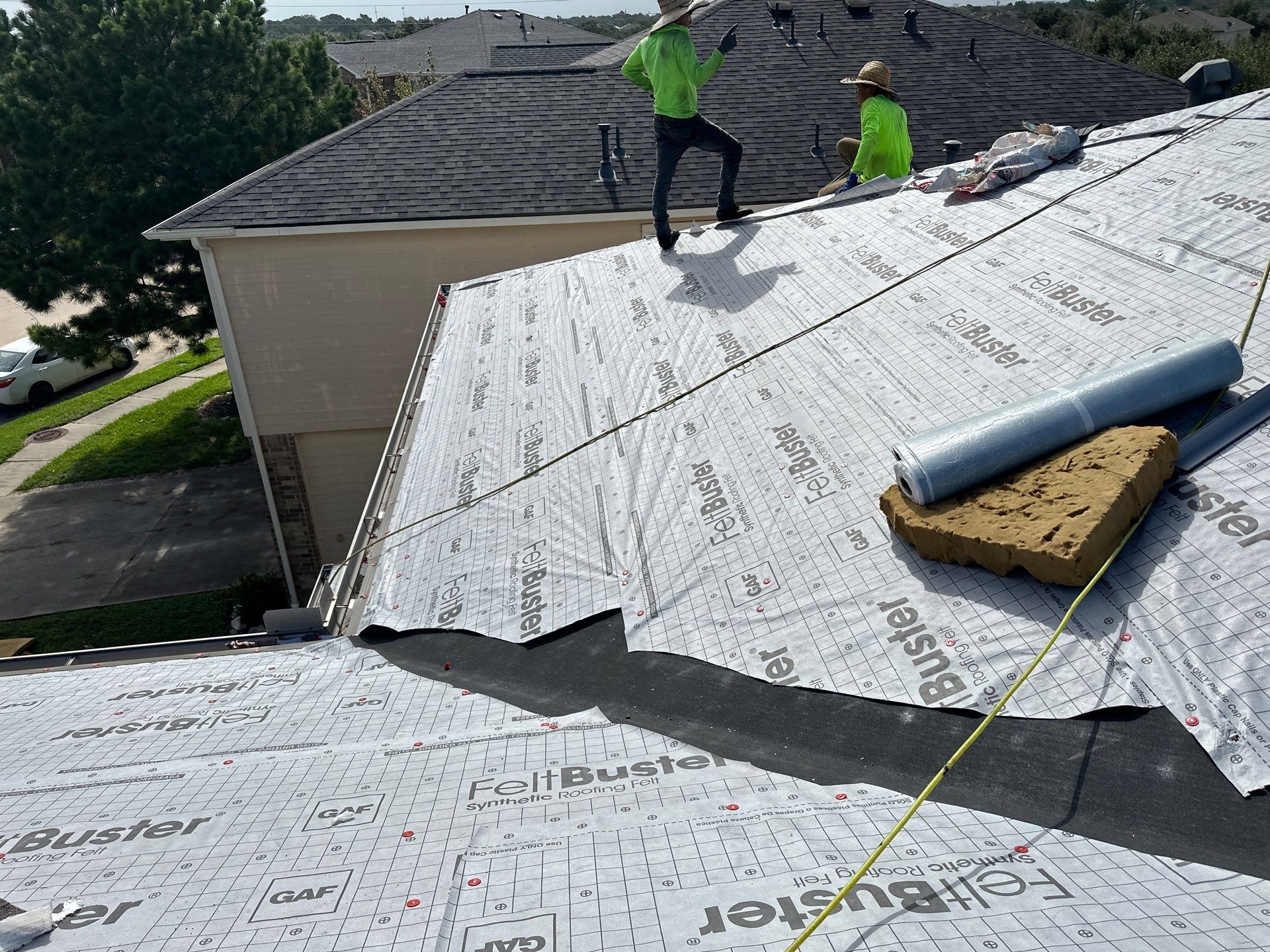 Project in Katy by Motion Roofing