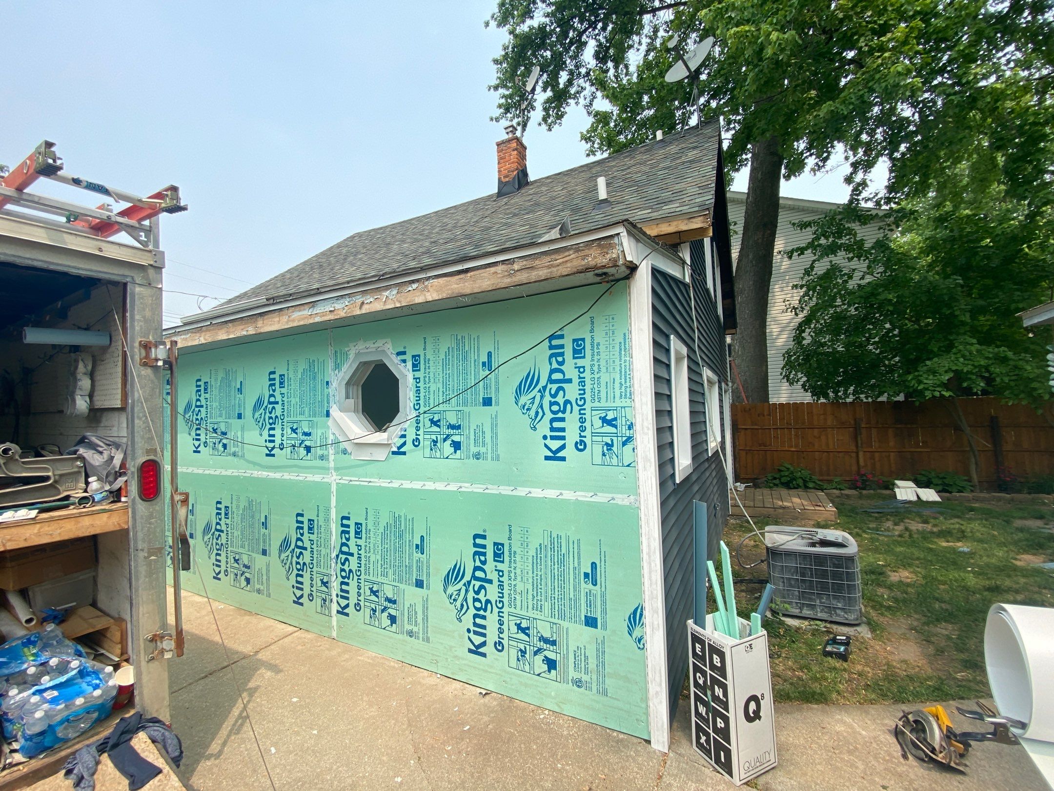 Siding Replacement using CertainTeed Restoration Classis D4 by 180 Contractors