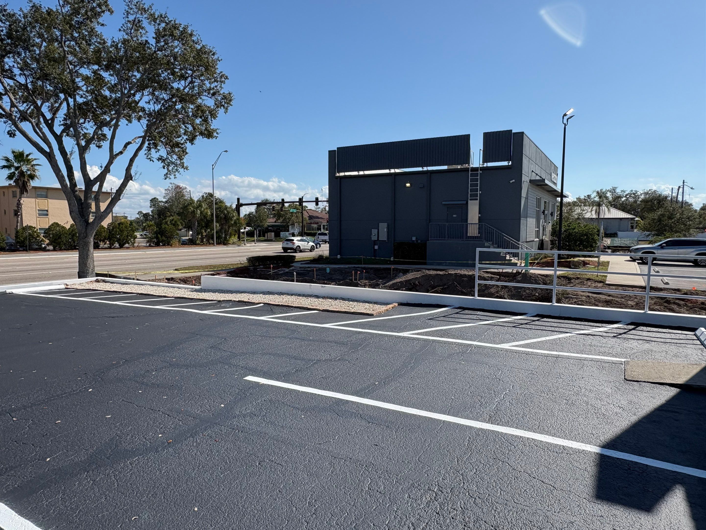 Project in St. Petersburg, FL by Sun Coast Sealcoating 