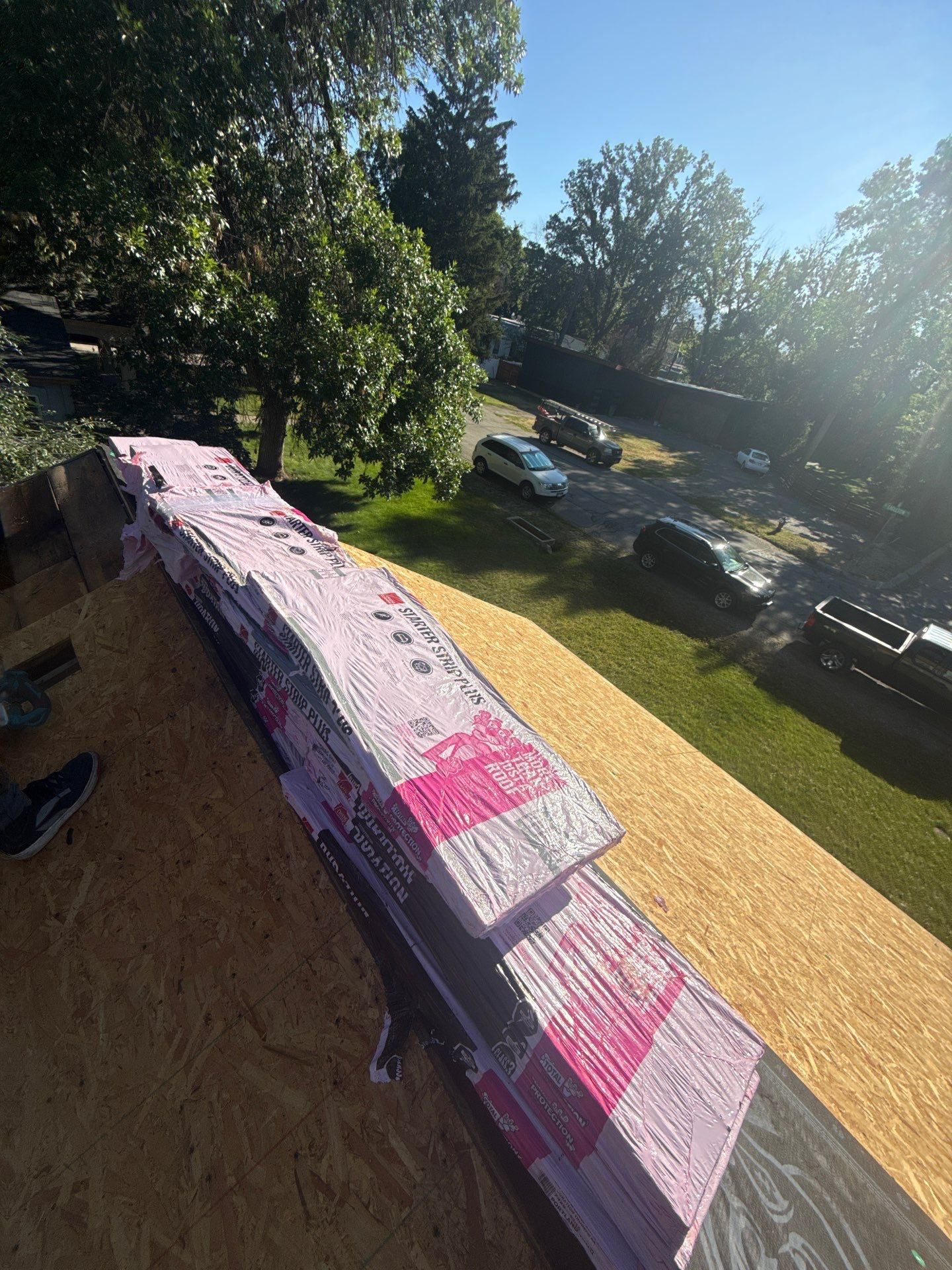 Residential Roof Replacement With Gray Architectural Shingles in Boise by Olive Roofing