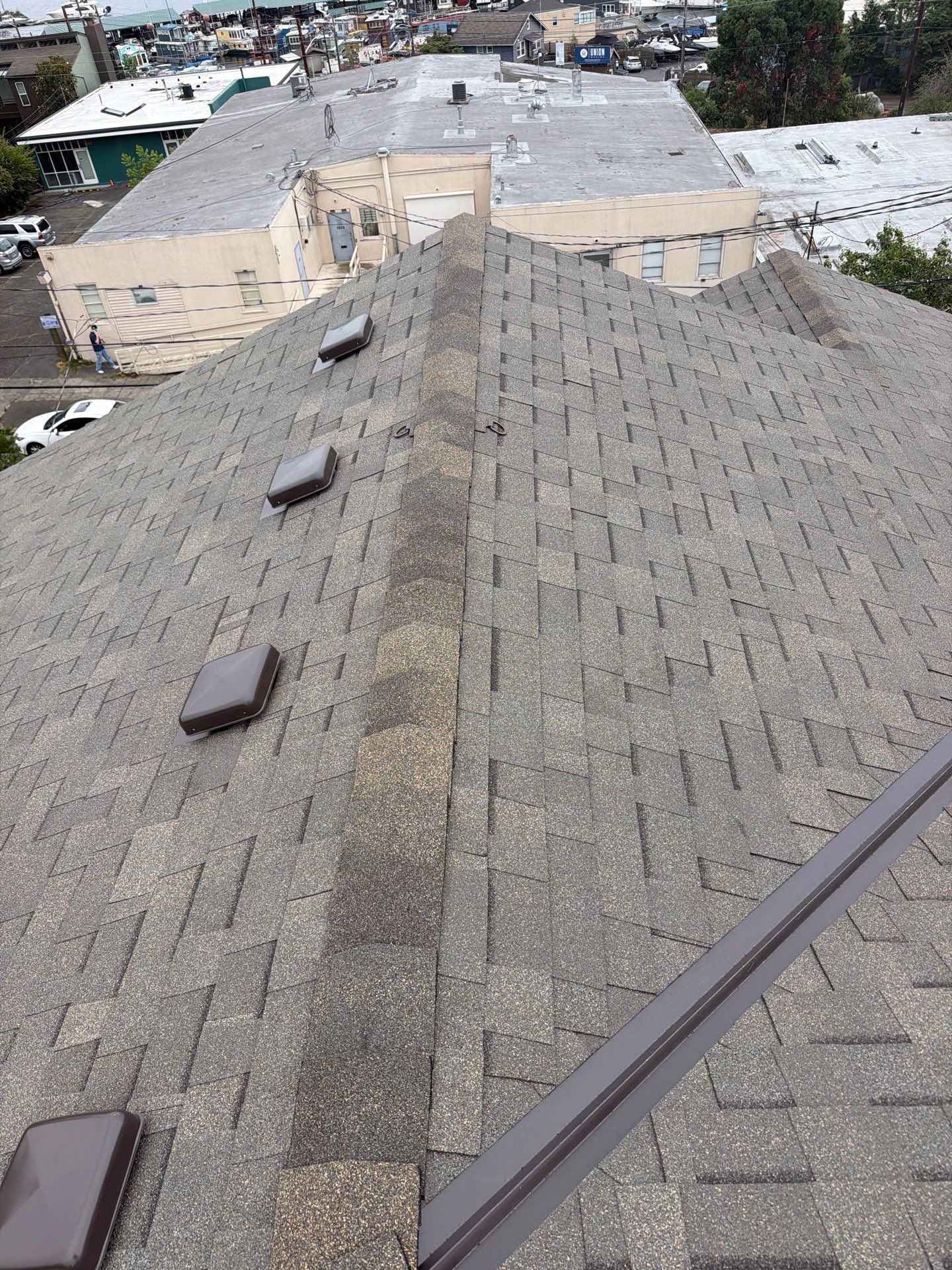 Residential Roofing Installation using GAF HDZ Shingles by Roofing Formula LLC