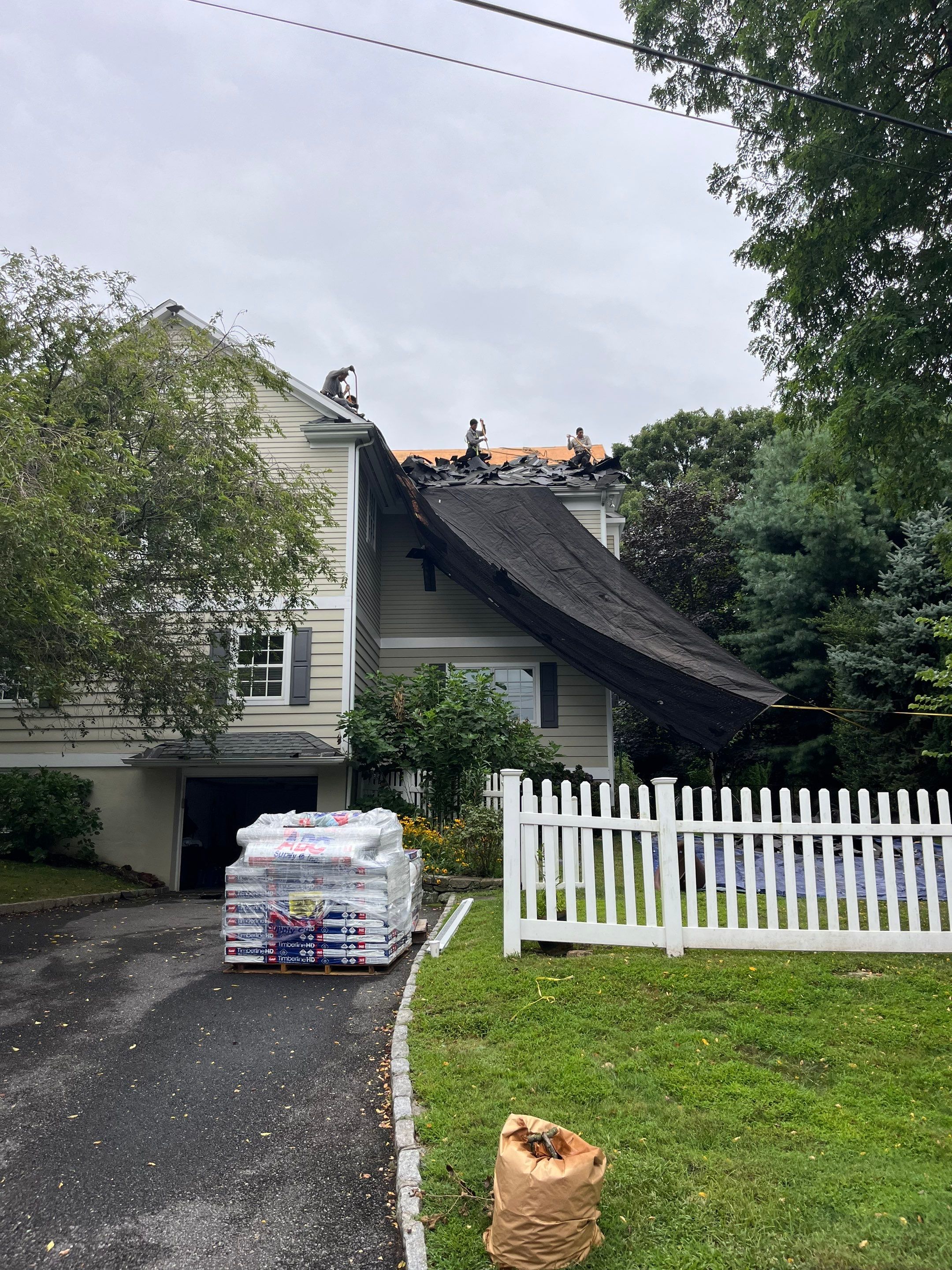 Project in Rye by Hudson Exteriors