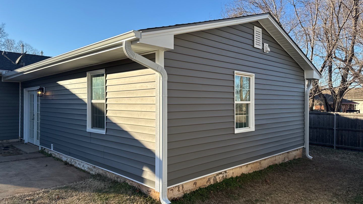 siding replacement & gutter installation & soffit repair & fascia repair in Washington by McCann's Roofing and Construction