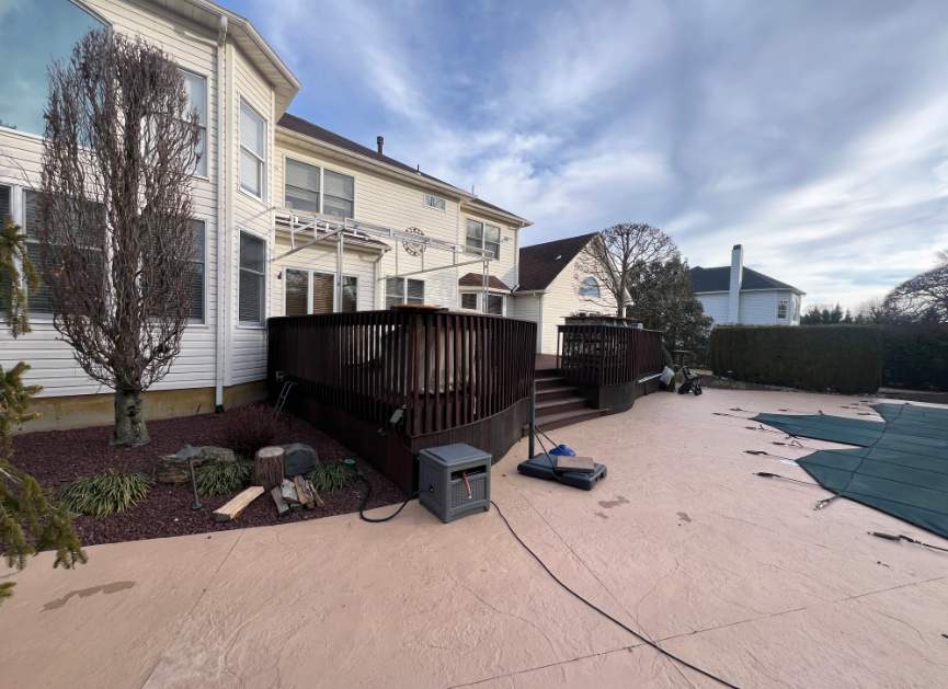 Deck Resurfacing in Freehold, New Jersey by deck guardian
