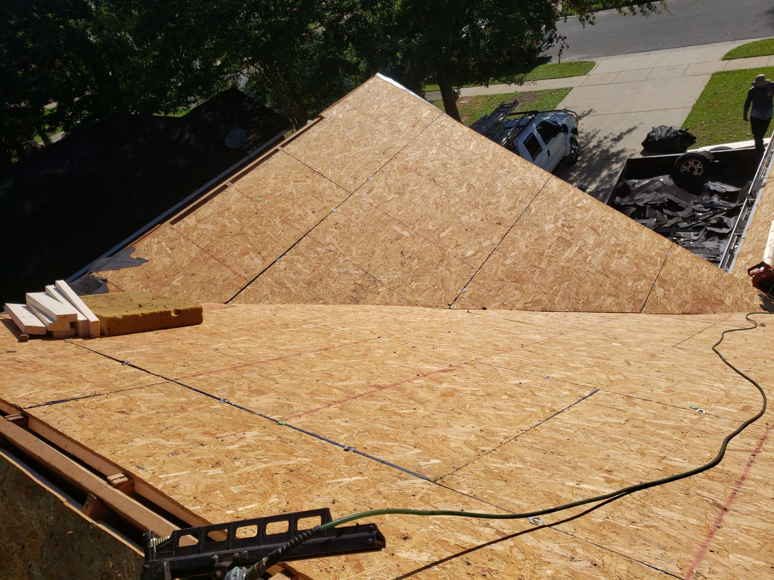 Residential Roofing Installation using Roof Replacement by American Roofing & Construction LLC