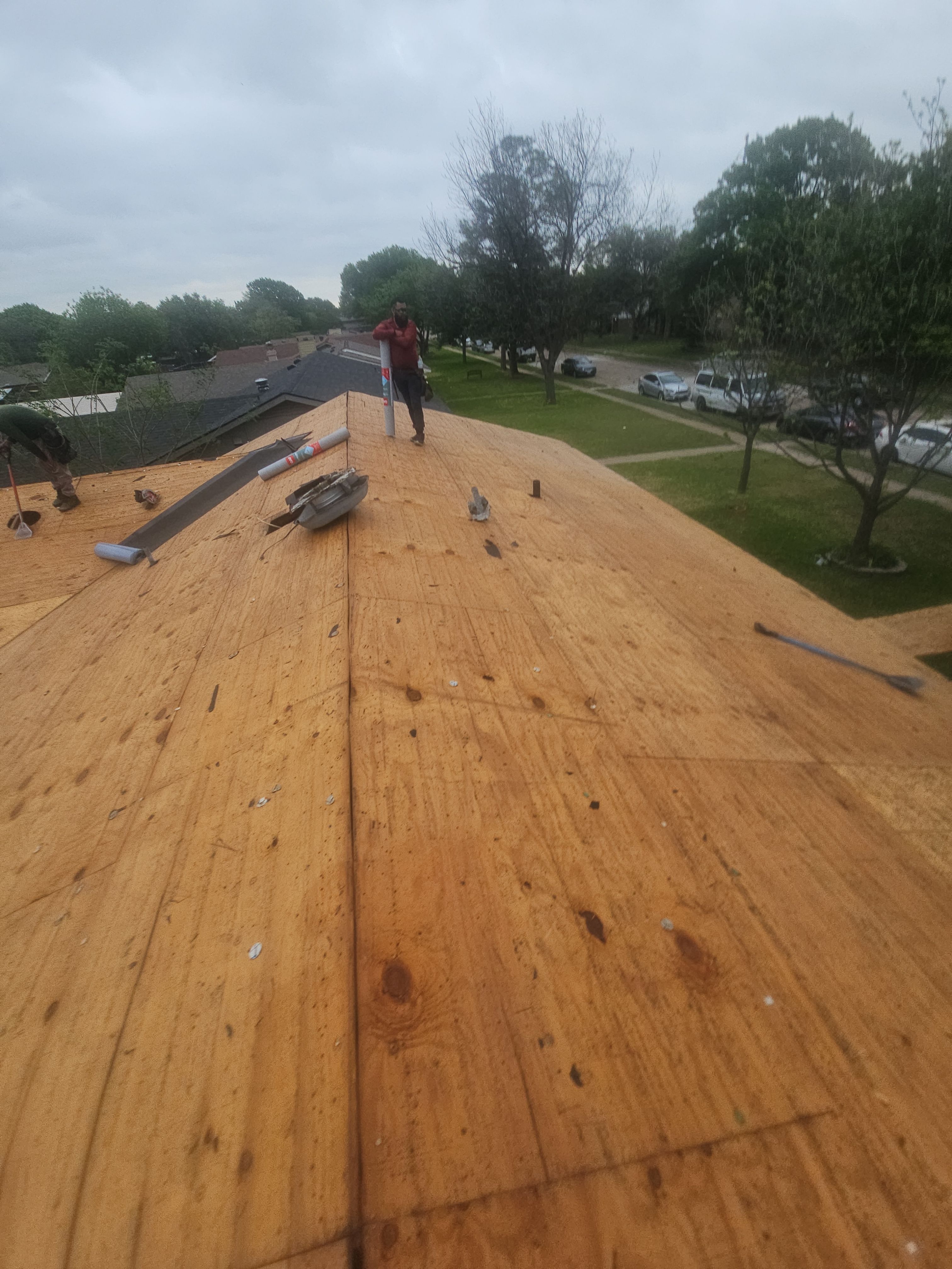 Full Roof Replacement & Flat Roof System in Garland by road roofing llc