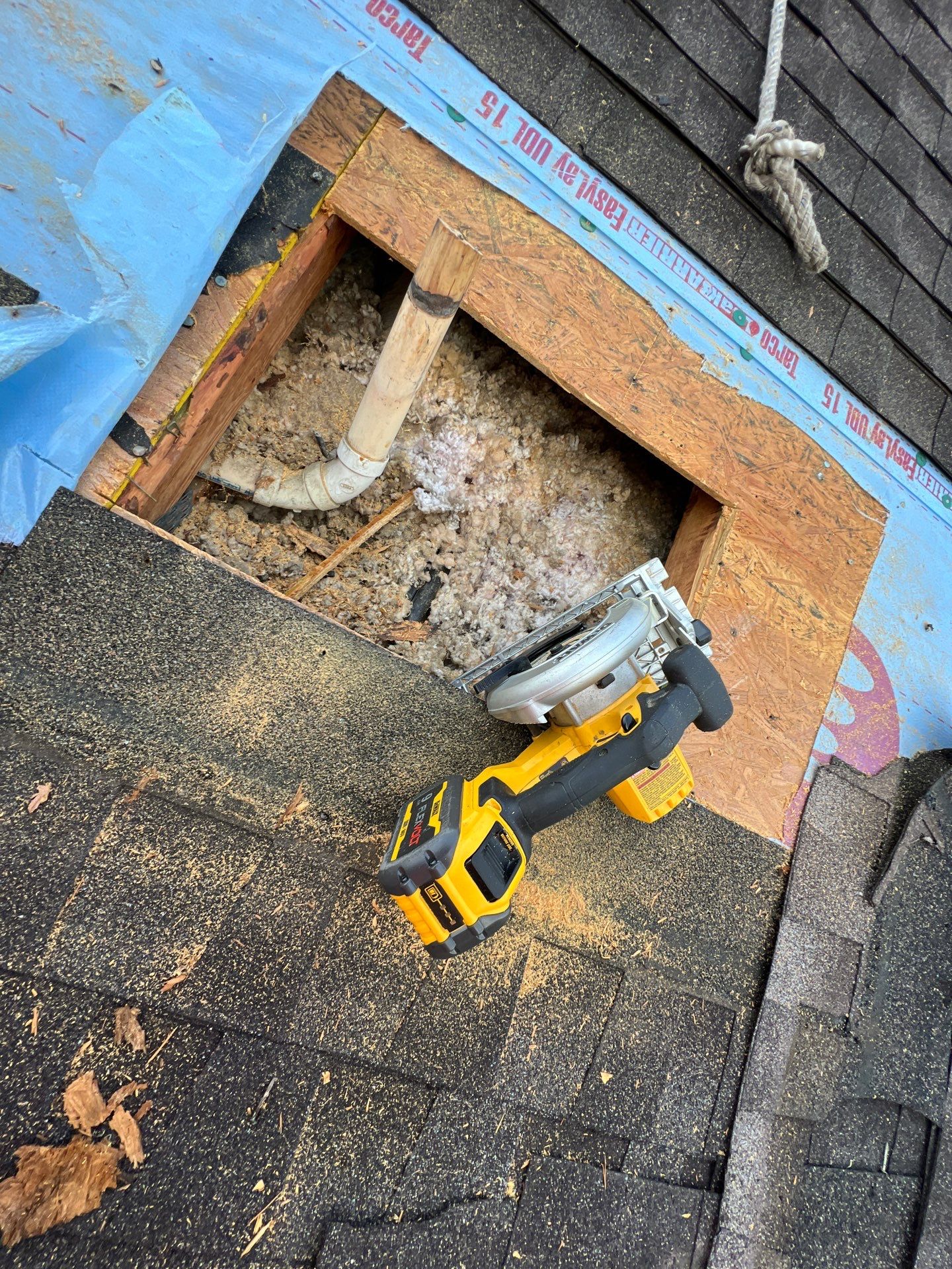 Hail Damage using Owen's Corning Duration (Lifetime) Shingles by Roof Repair Company