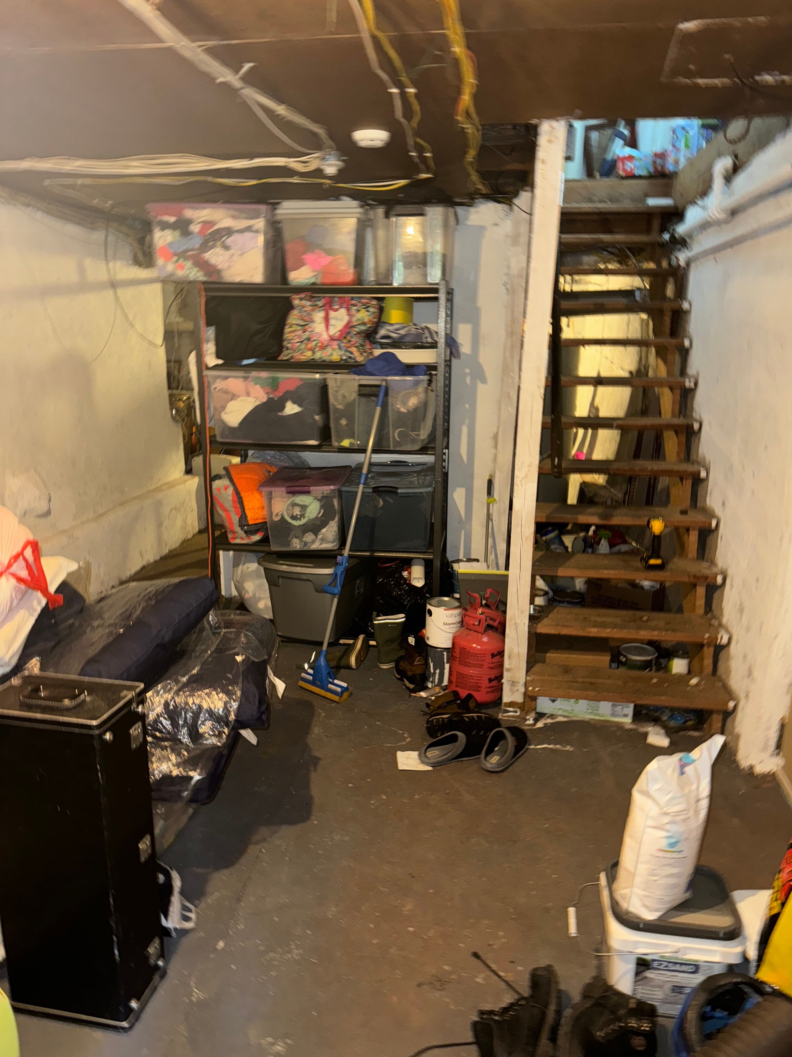 Interior French Drain & Mold Remediation in Mt Tabor NJ by Pure Service Pro, LLC 