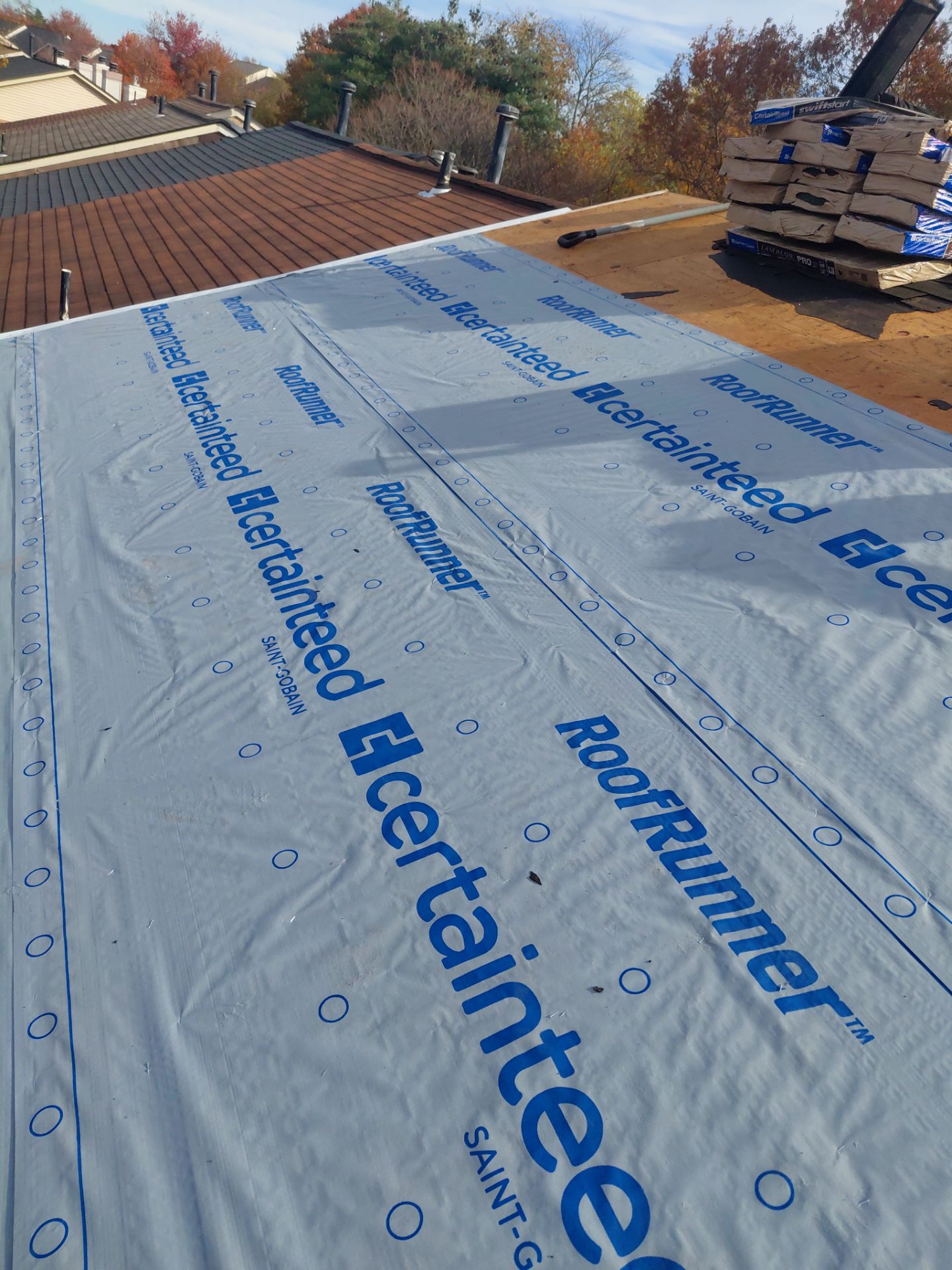 Alexandria : Residential Roof Replacement with CertainTeed Landmark Pro in Max Def Weathered Wood by RM Banning, Inc.