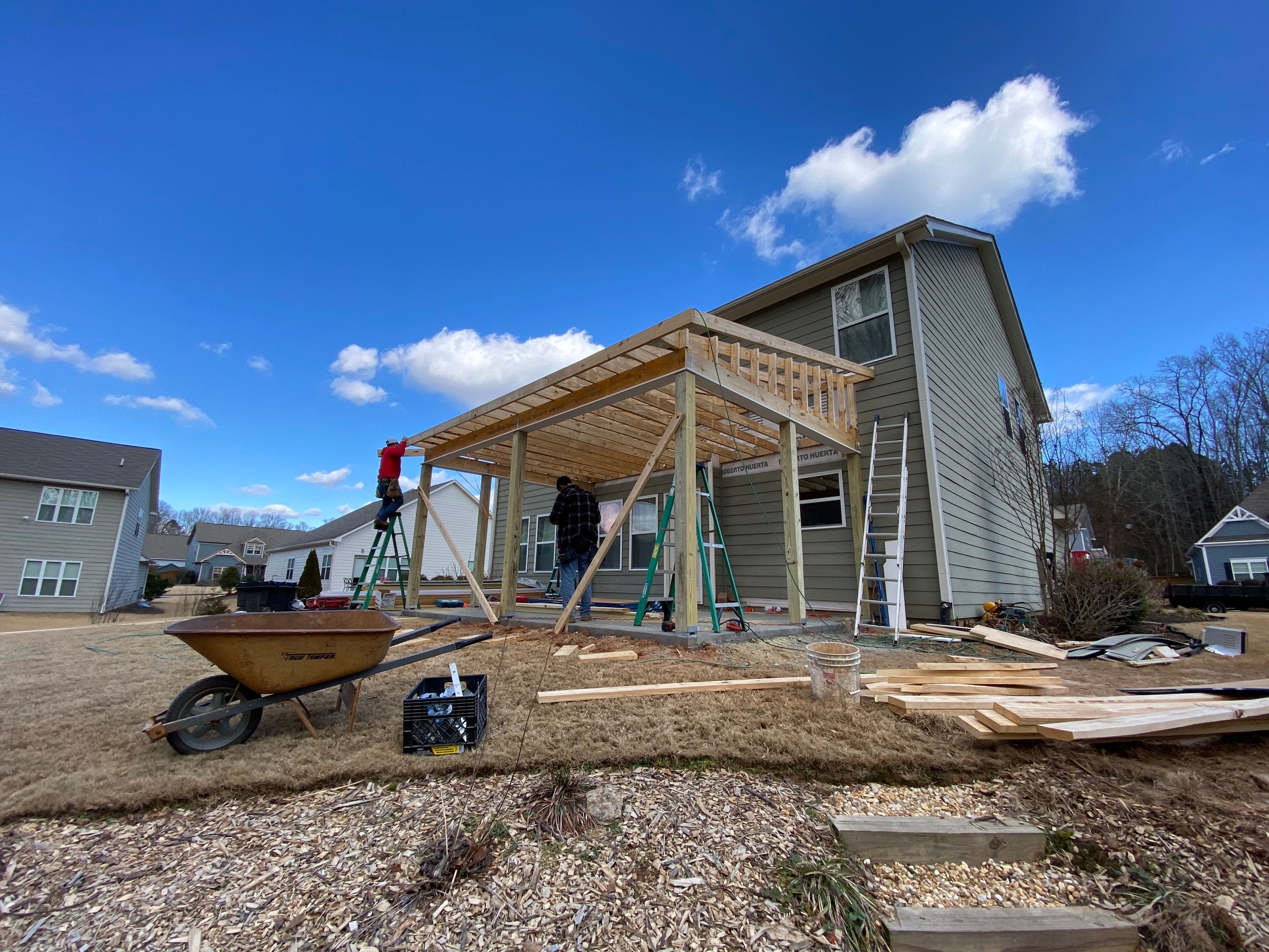 Custom Screened-In Porch Addition with Ceiling Fans in Cumming by Swift Home Renovations 