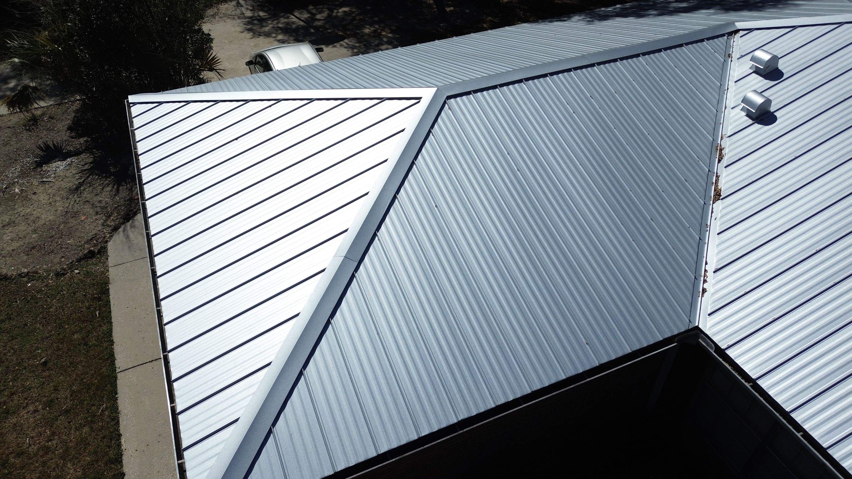 Metal reroof in Gainesville, FL by Brehm Roofing