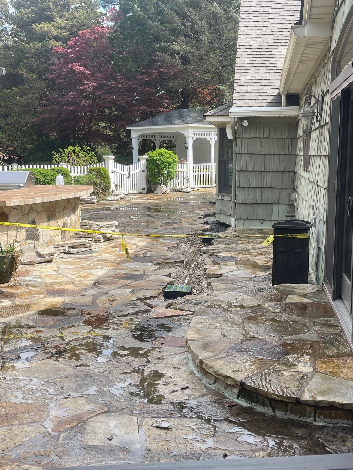 Mt. Misery Rd. Huntington, NY by A.M. Shield Waterproofing, Corp.