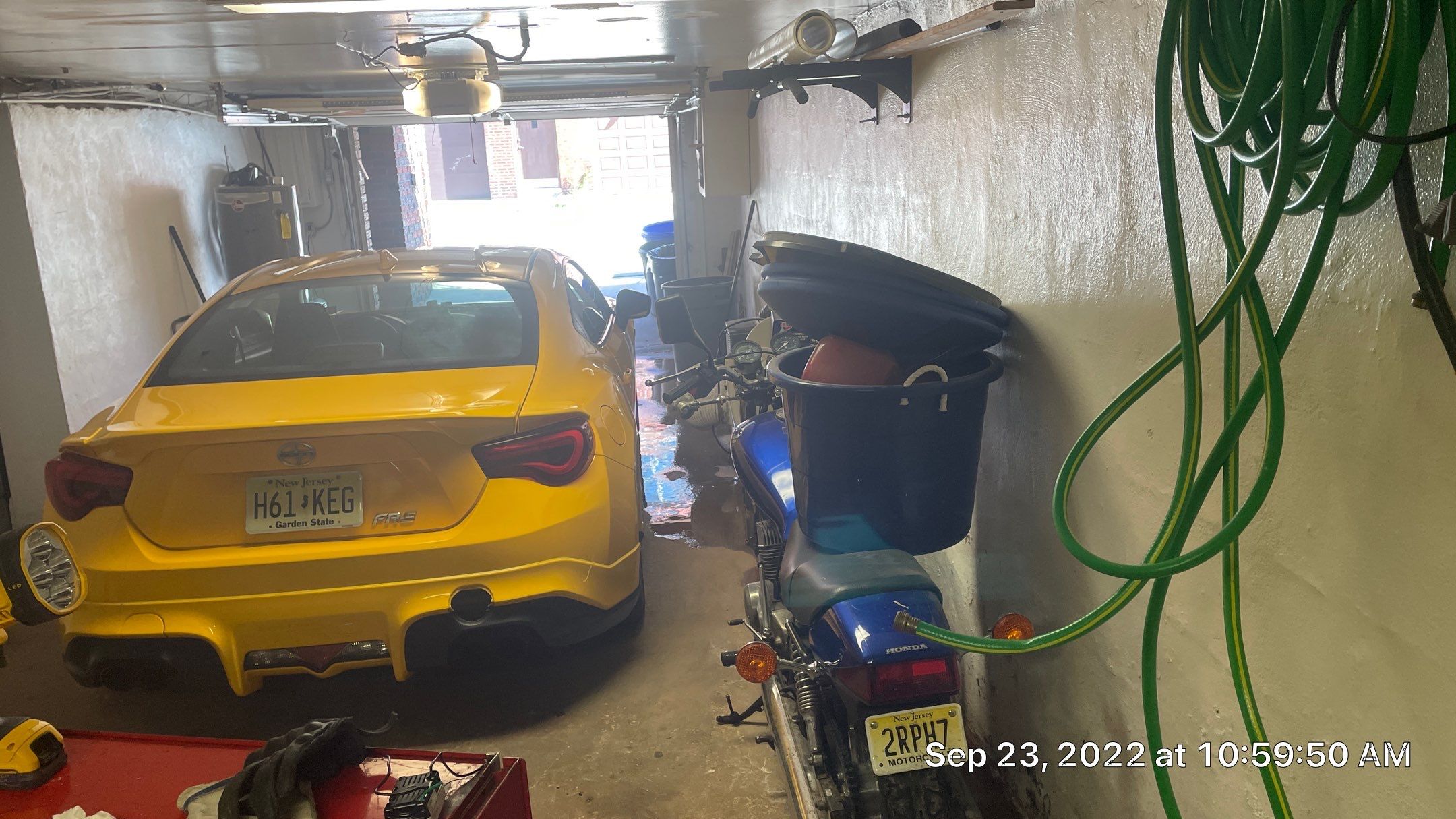Interior French Drain Job in Bayonne, NJ by Pure Service Pro, LLC 