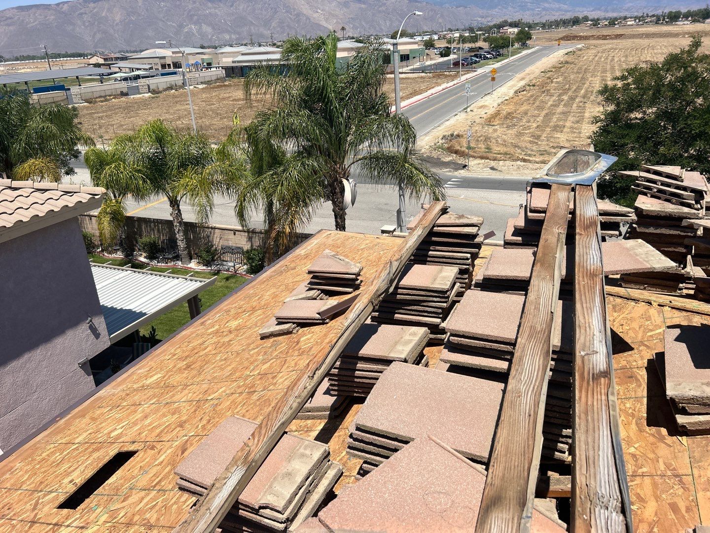 Complete Concrete Tile Roof Replacement and Solar Integration in San Jacinto by Reliable Roofing San Diego Inc.