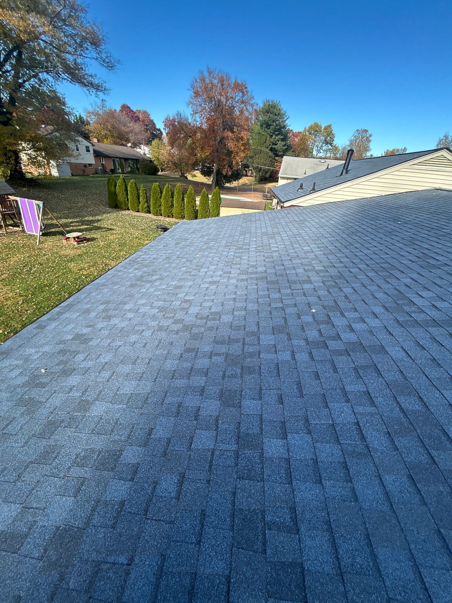 Faifax : Residential Roof Replacement with CertainTeed Landmark Pro in Max Def Coastal Blue  by RM Banning, Inc.