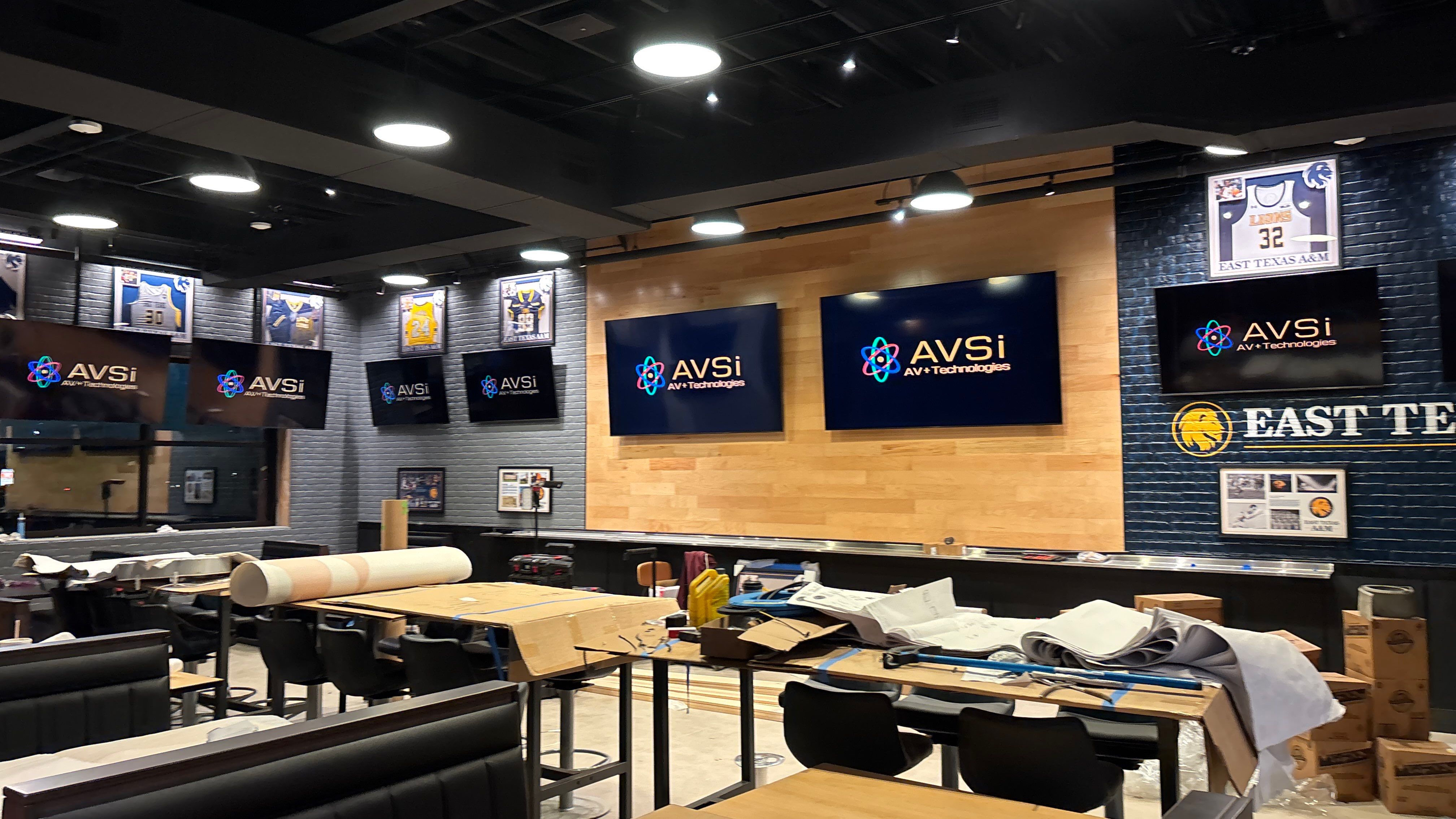 New Sports Bar AV install by AVSi