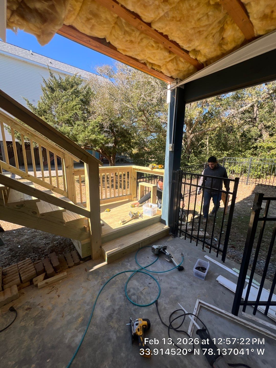 New Handrails & Stair Railings Installation – Oak Island, NC by RGR Construction and Roofing, LLC