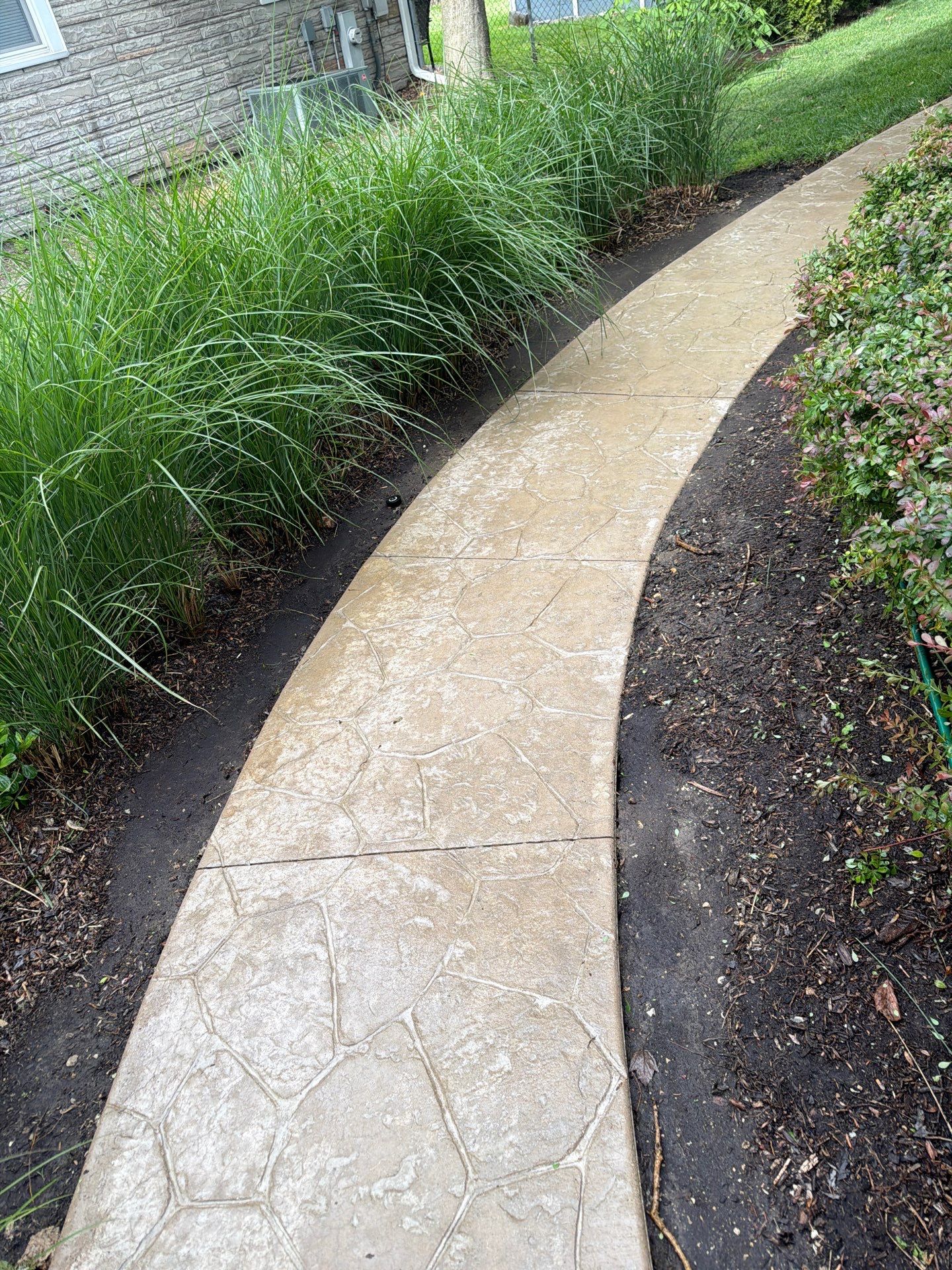 Stamped Concrete Surface Cleaning by Northern Power Washing LLC.