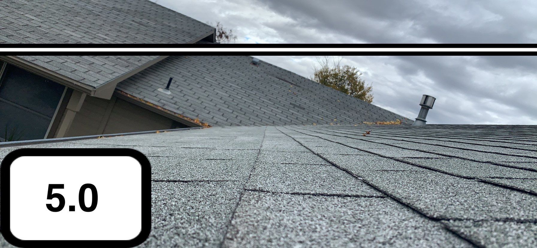 Star Idaho Single level roofing replacement using Duration Brownwood by ID Roofing LLC