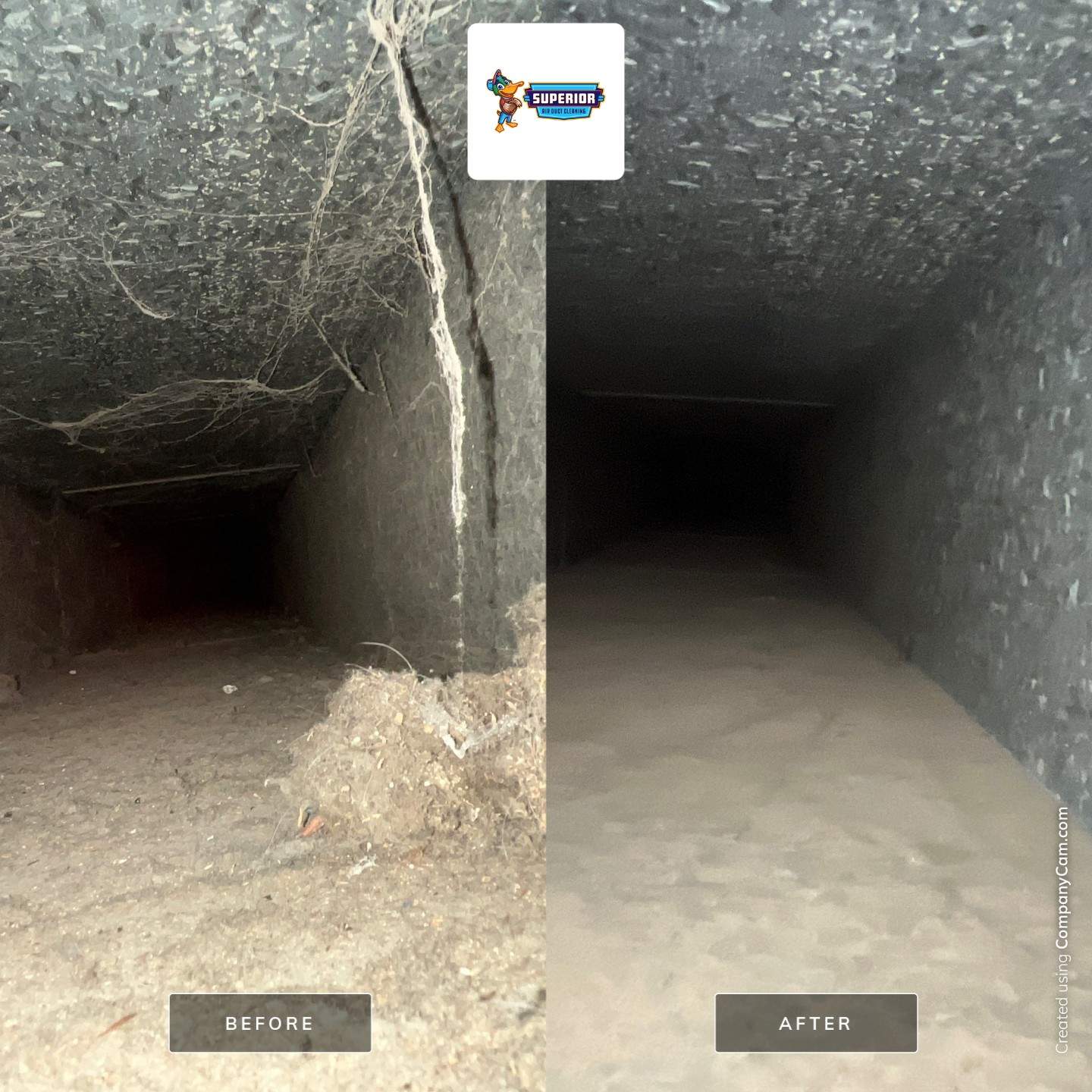 Air Duct Cleaning With a Vacuum Truck in Clairton, PA by Superior Air Duct Cleaning
