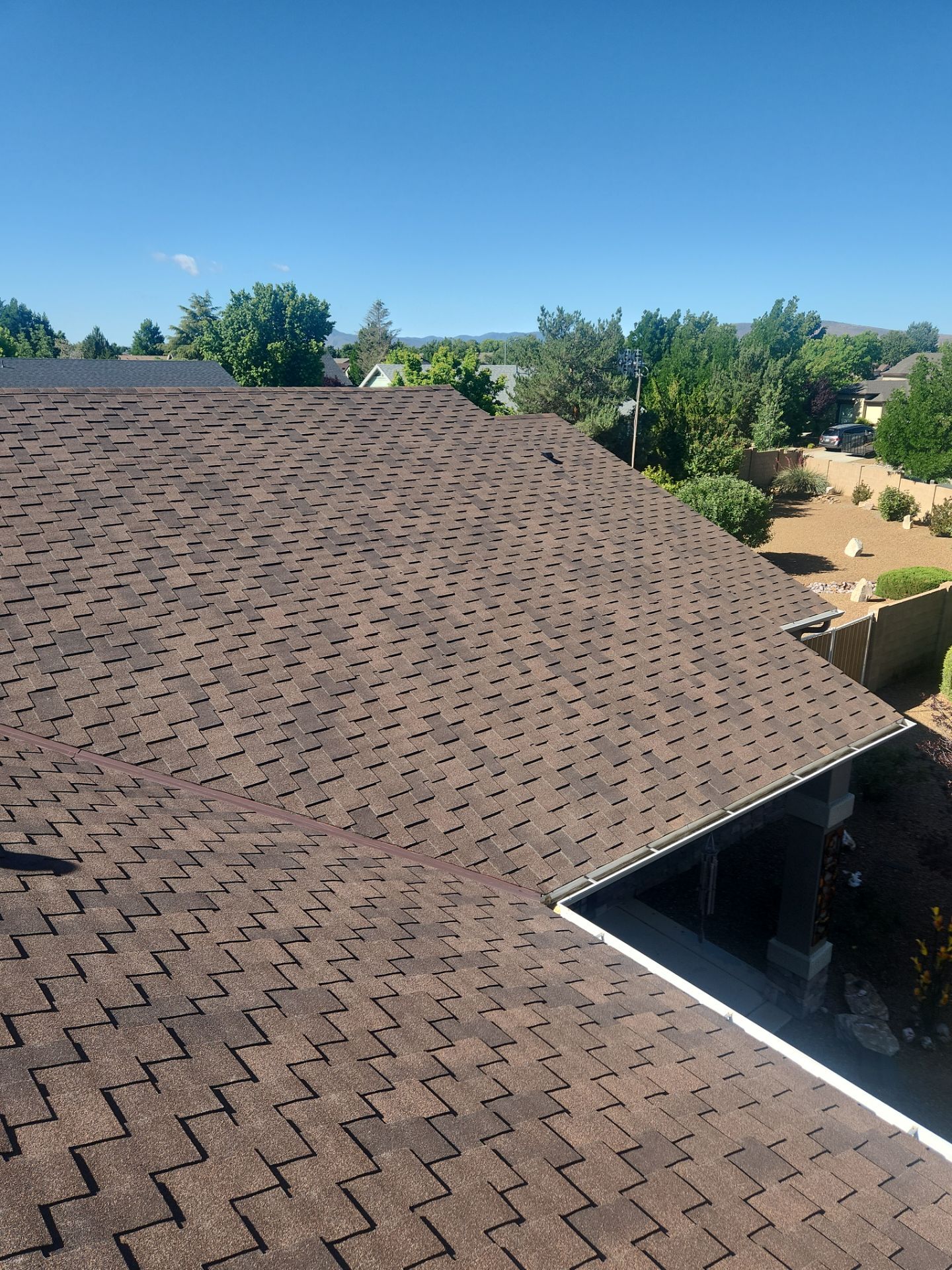Residential Roof Replacement with Designer Shingles in Prescott Valley by Badger Roofing