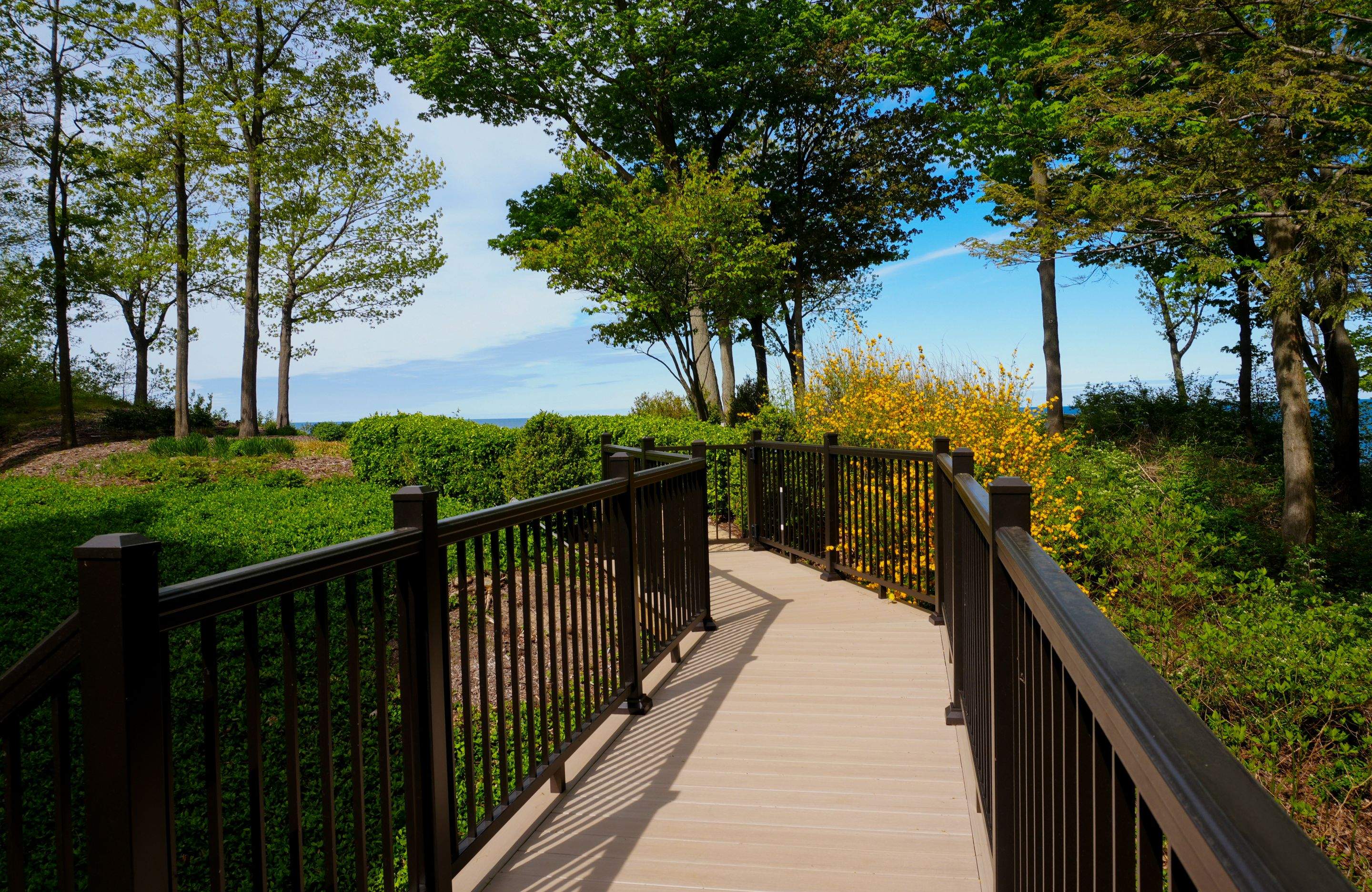 Custom Multi-Level Deck in Grand Haven by Cutting Edge Homes