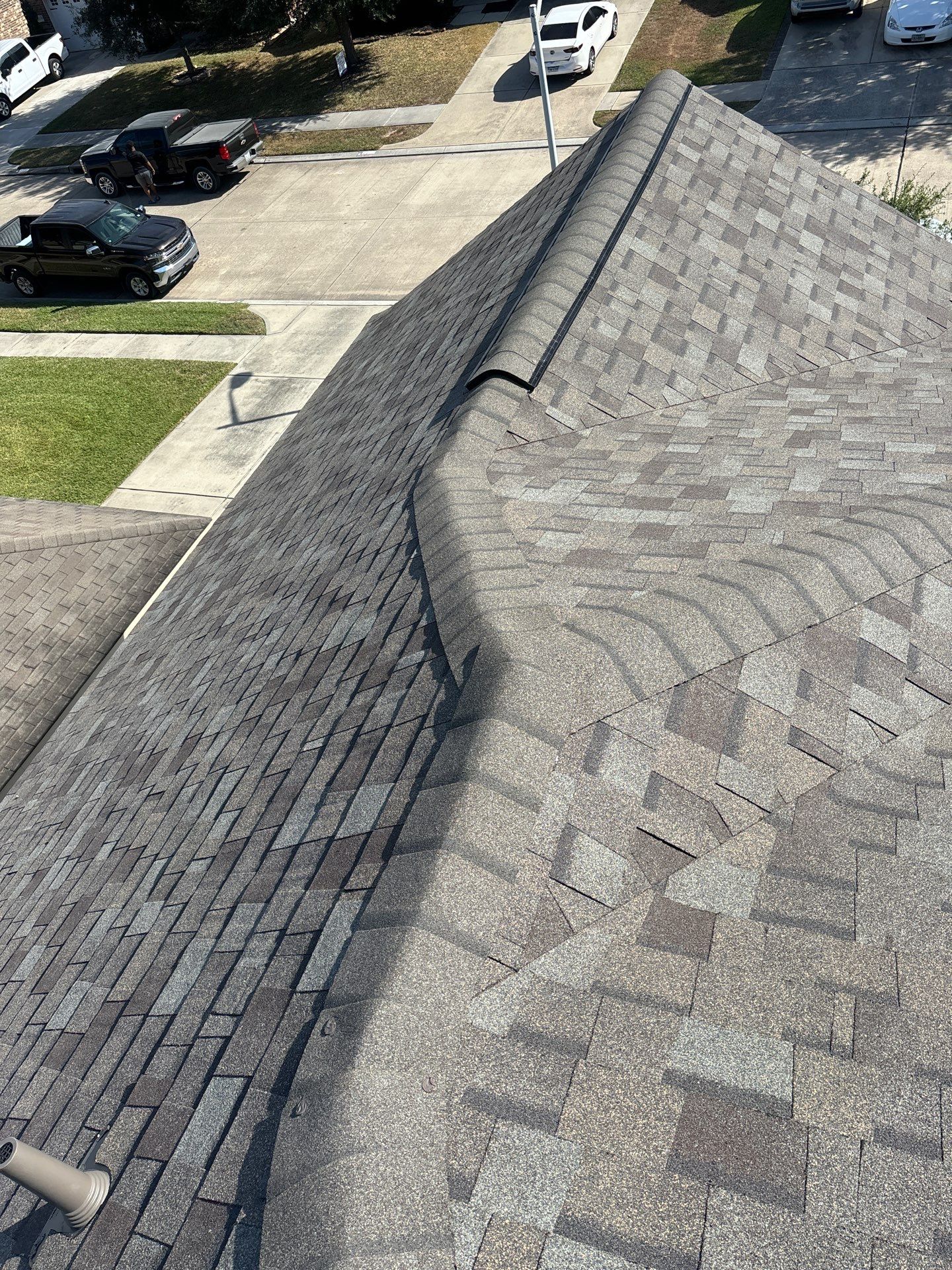 Residential Roofing Installation using Owen's Corning Duration (Lifetime) Shingles by Roof Repair Company