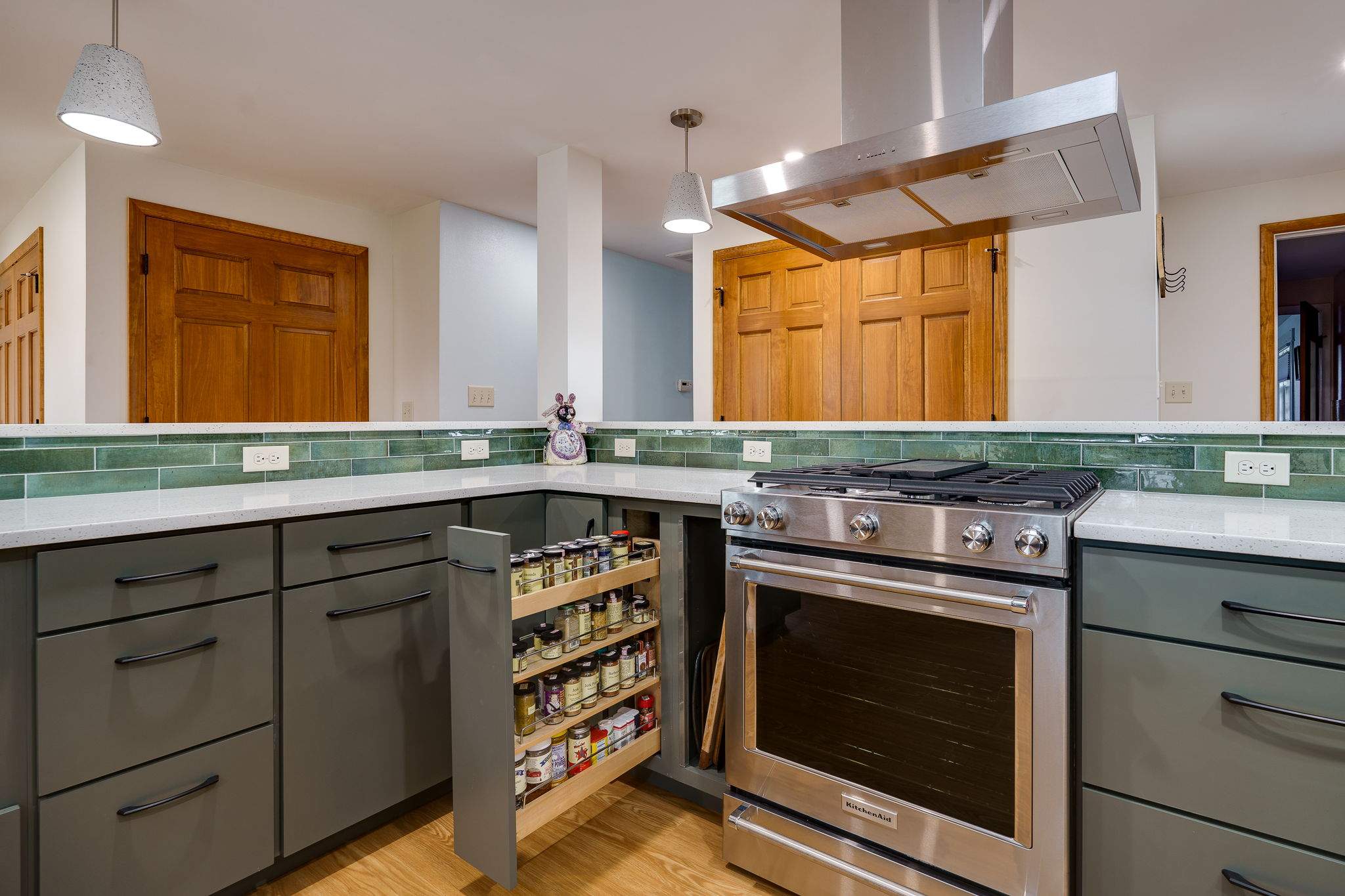 Xenia Open Concept Kitchen by Zengel Group