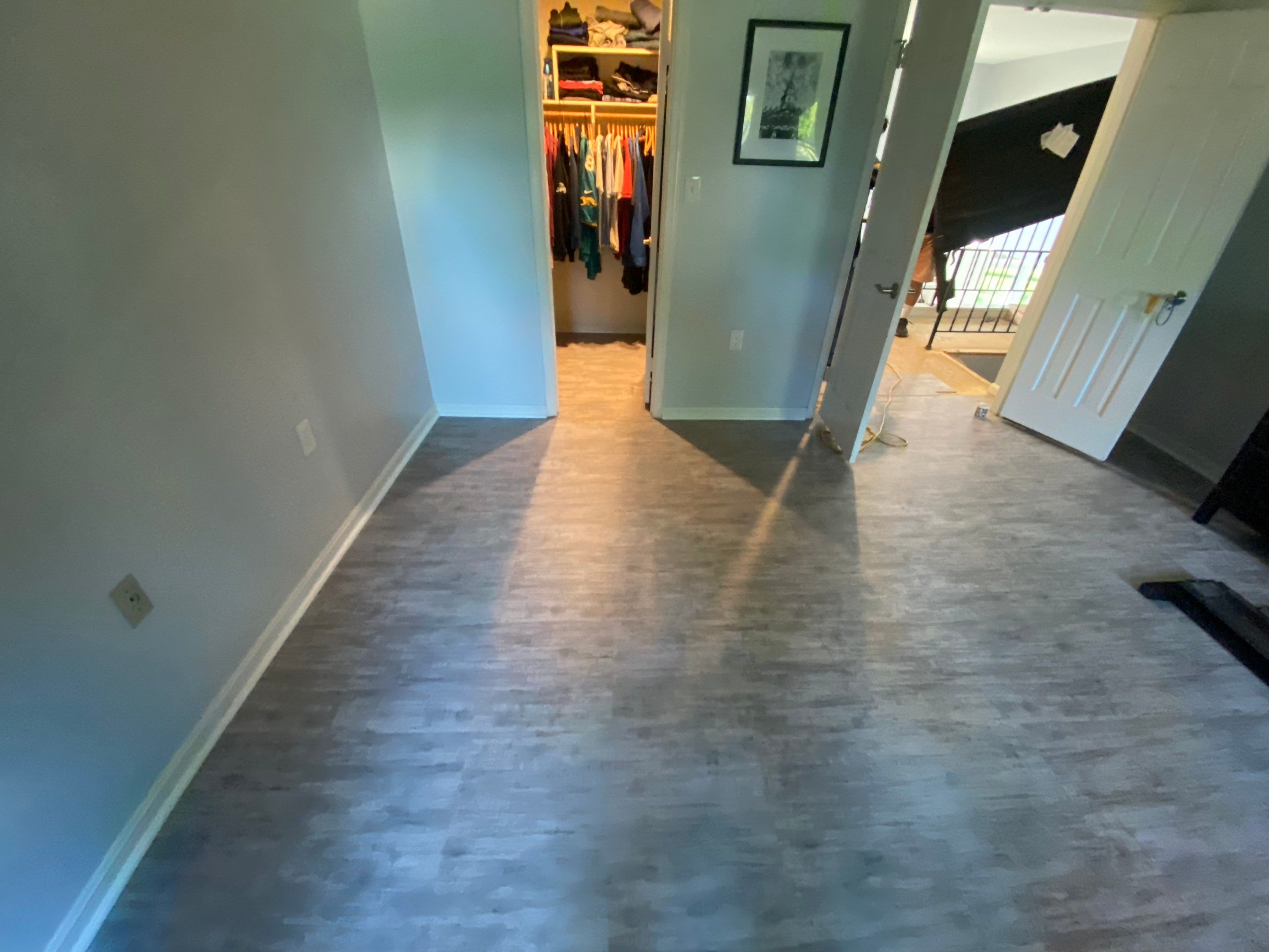 LVP flooring install by The Smet Companies, LLC