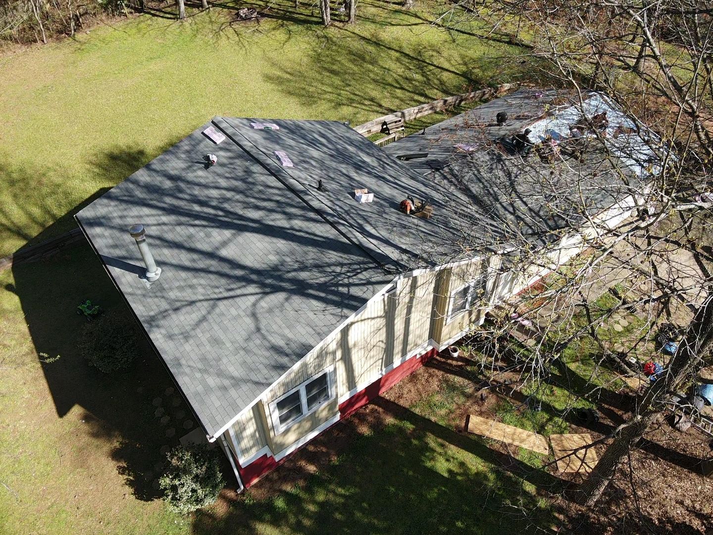 Residential Roofing Installation using Owens Corning by Inspector Roofing and Restoration