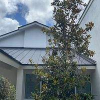 24ga 1" Nail-Strip Dark Bronze  by Total Roofing System The Metal Roof Experts