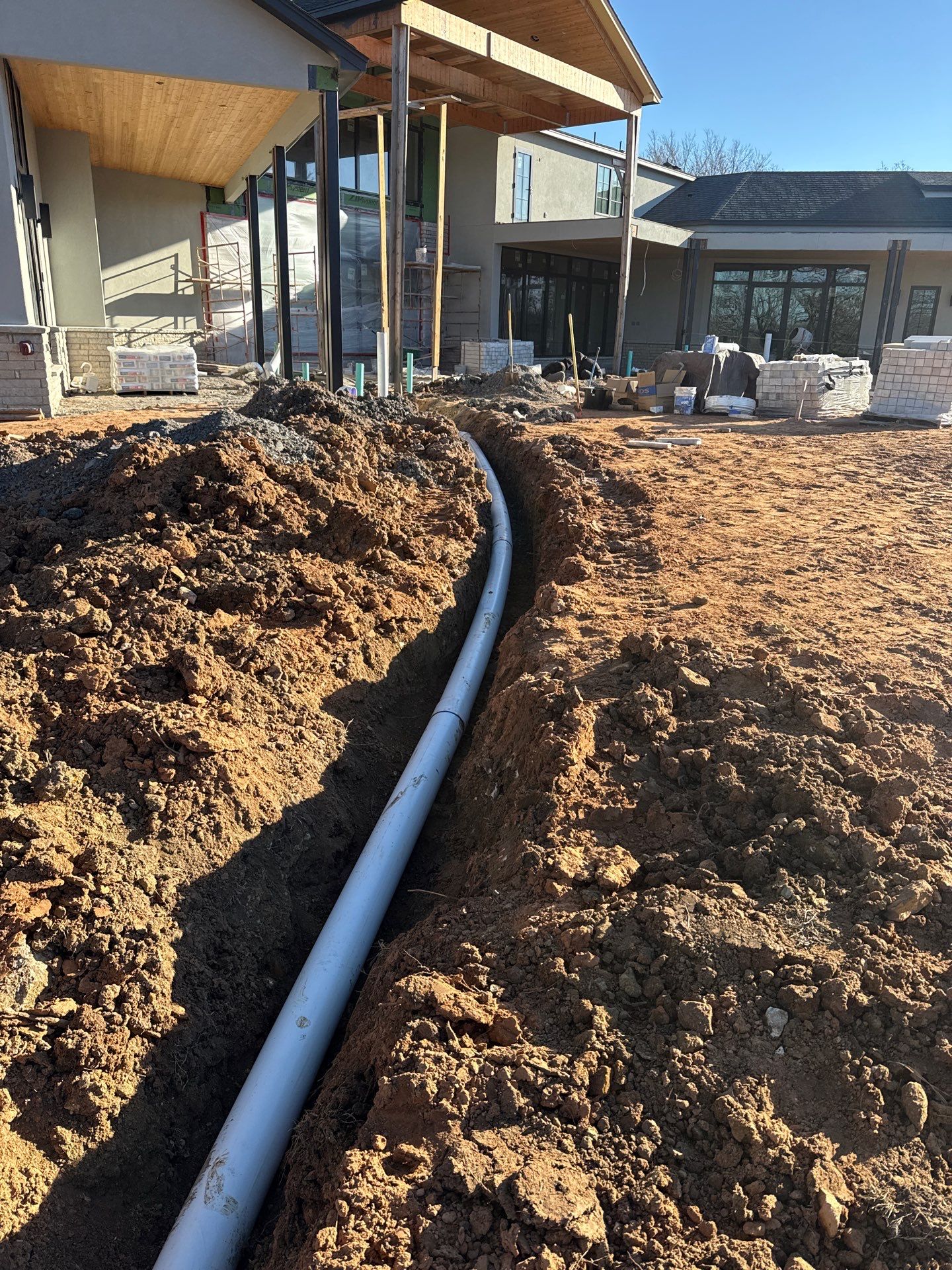 Project in Bixby, OK New construction  by BA Lawns and Landscaping LLC 