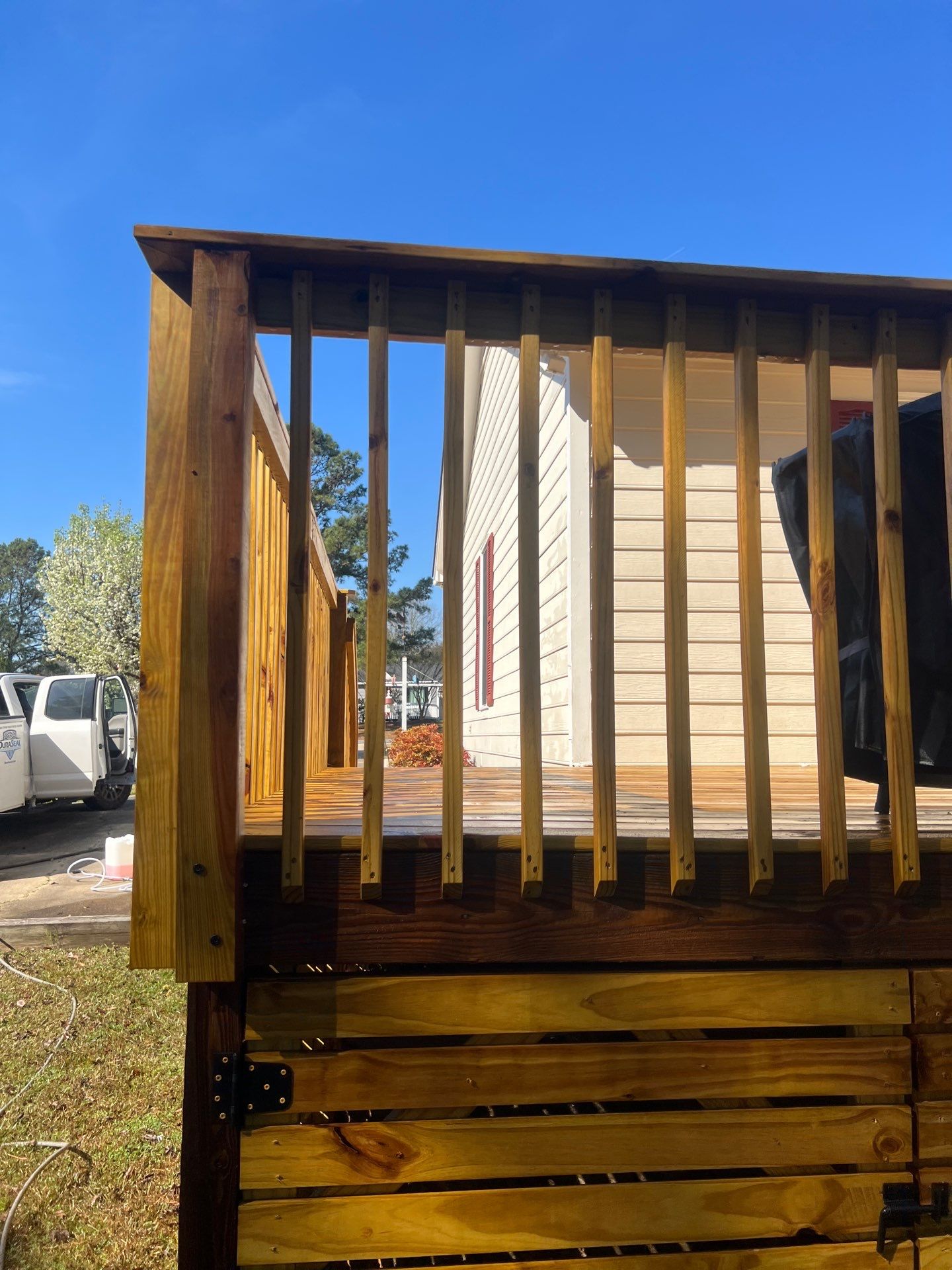 Deck using Wood Sealant by DuraSeal