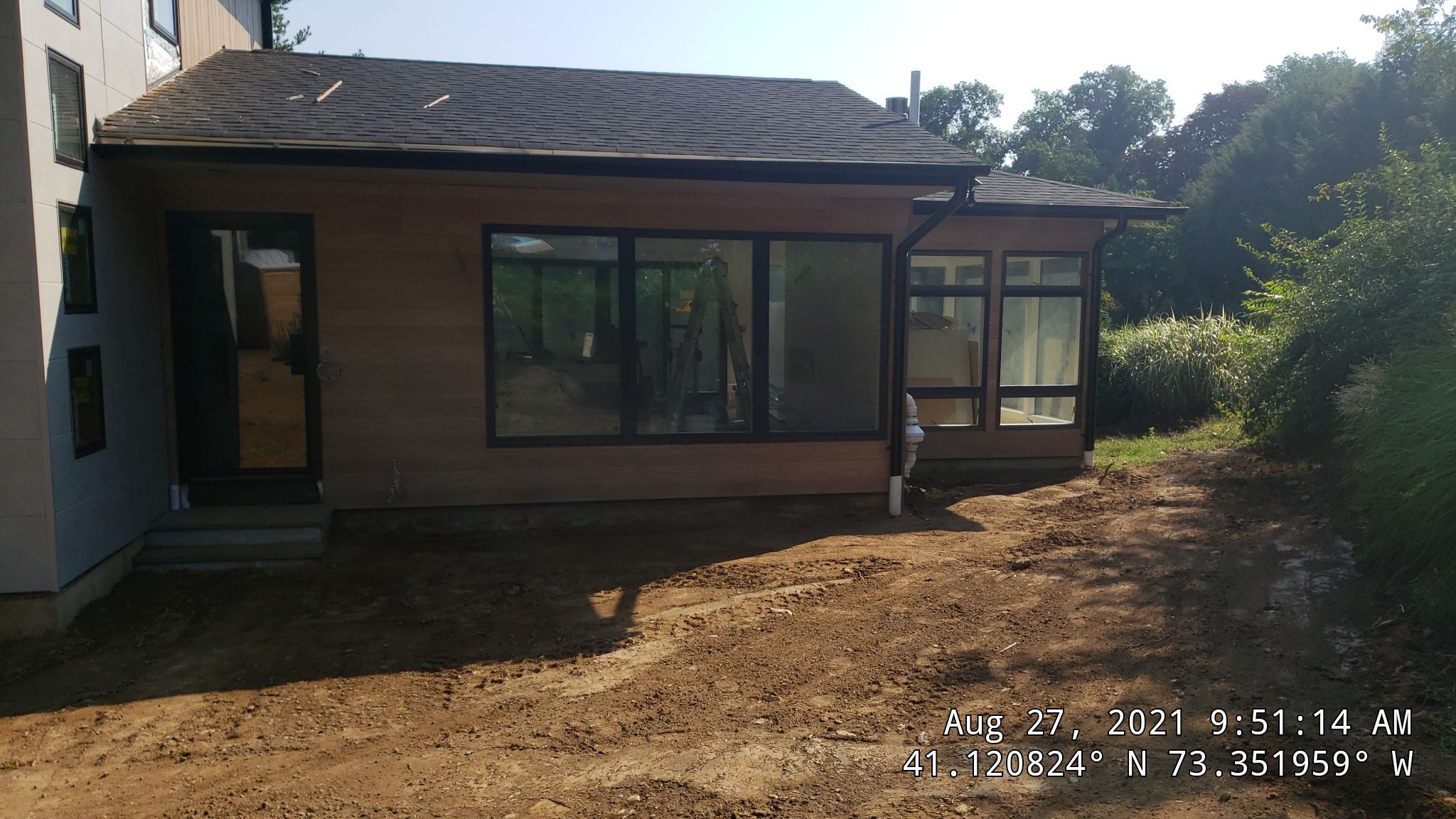 Black Gutters in wesport by A Plus Exterior