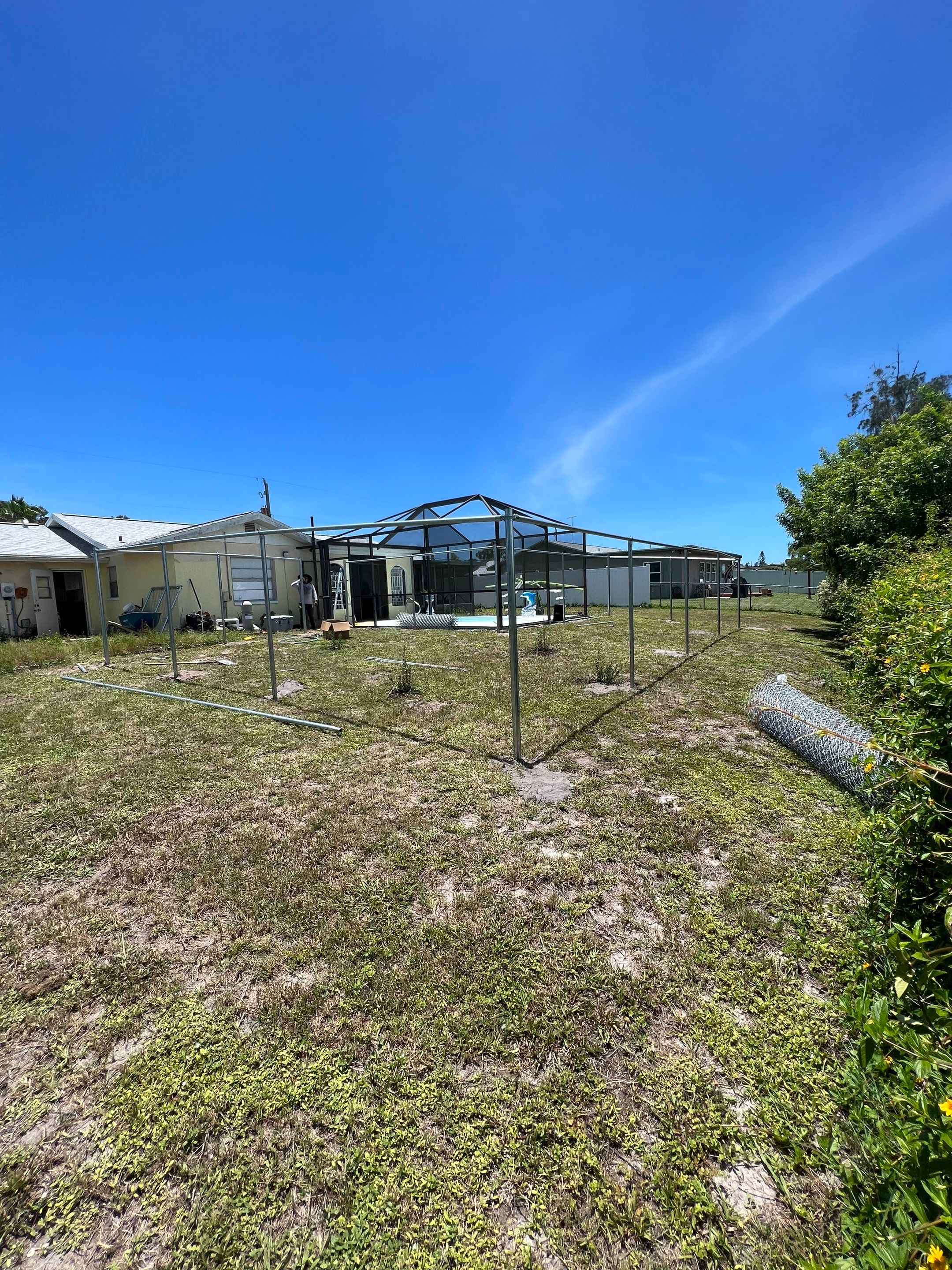 Venice, FL 6ft. Tall Galvanized Chain-Link Fence by Asap fence and gates, LLC