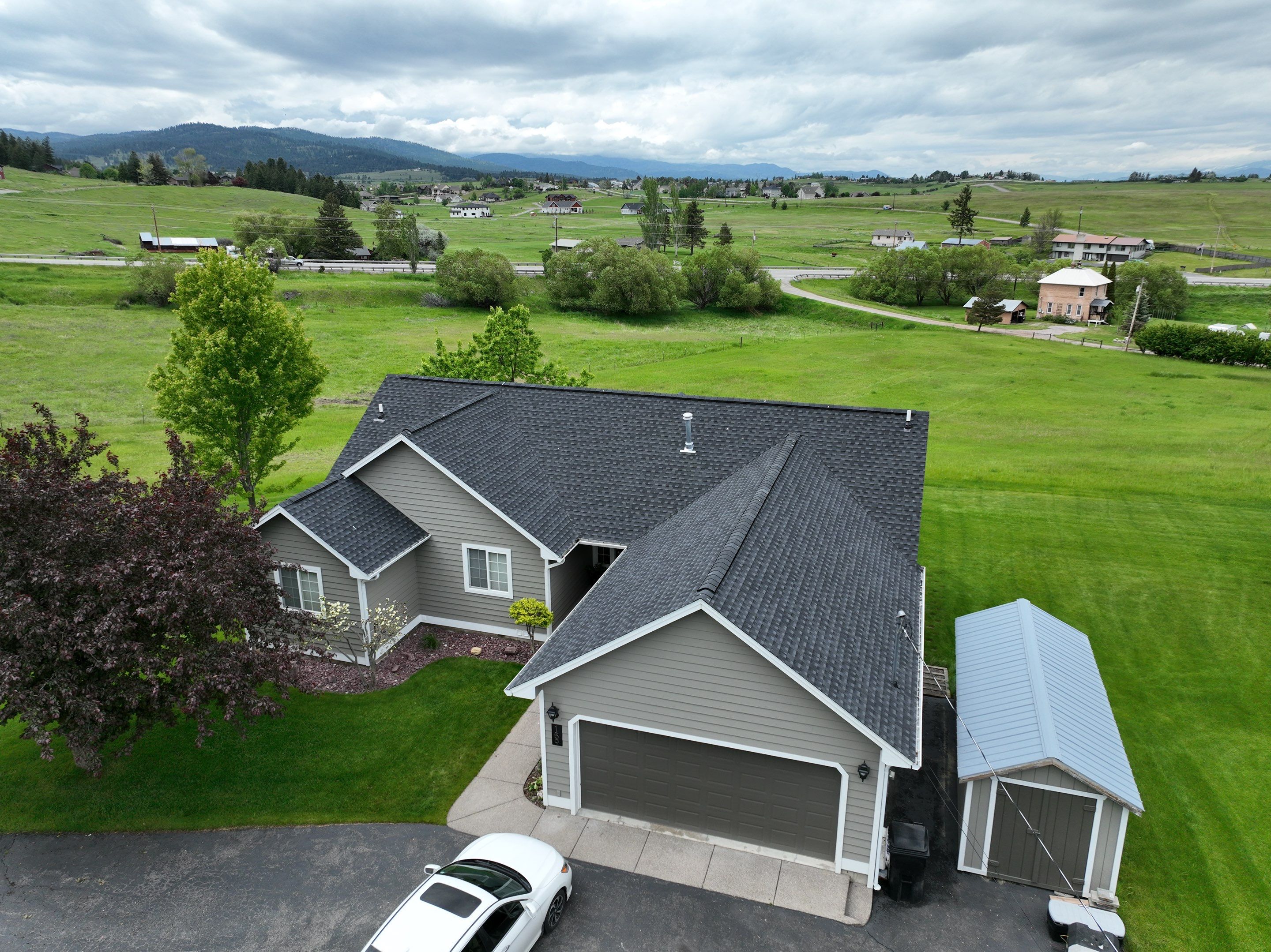 GAF Timberline HDZ - Charcoal by Montana Roofing Solutions